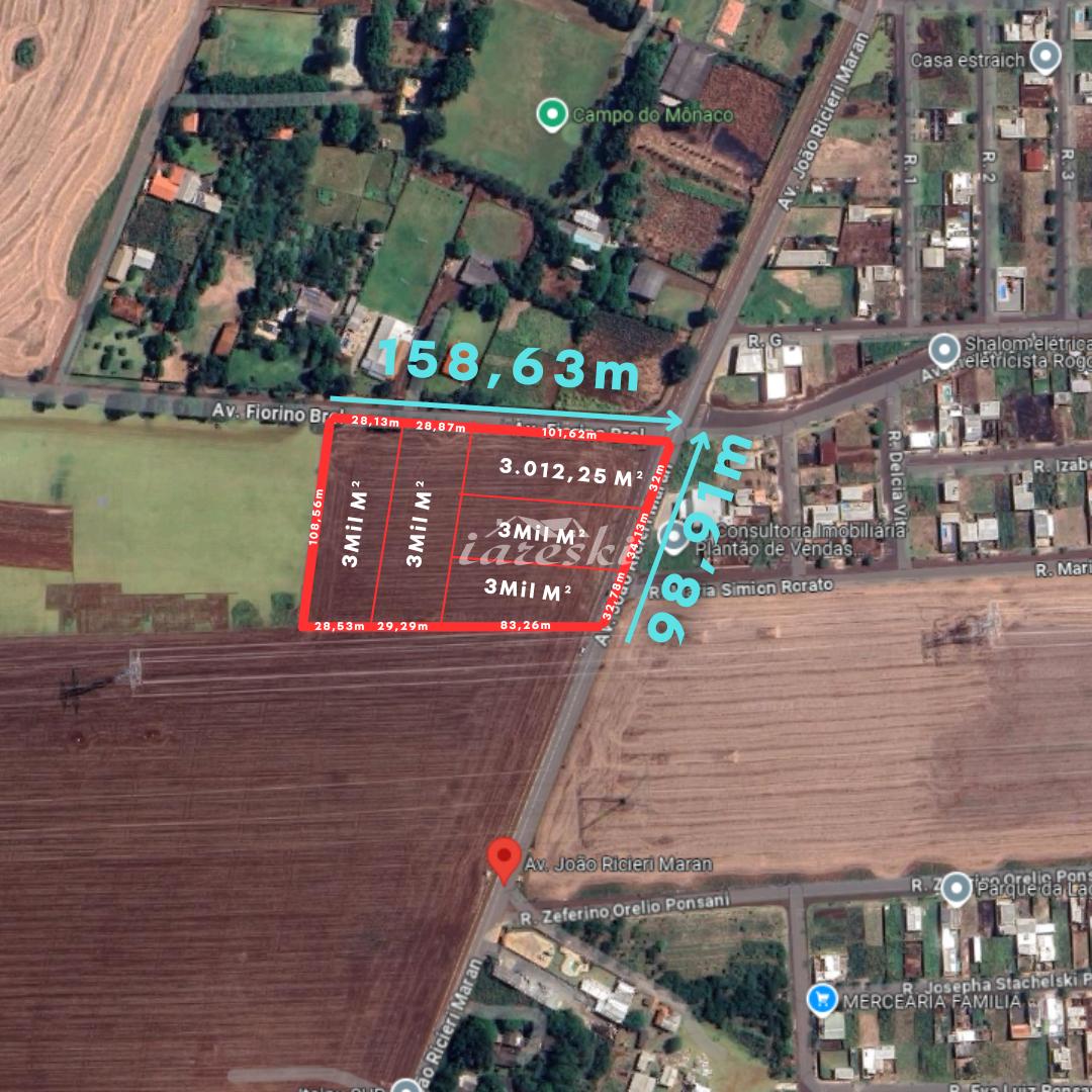 Terreno à venda na Avenida Fiorinho Brol, Região de Três Lagoa...