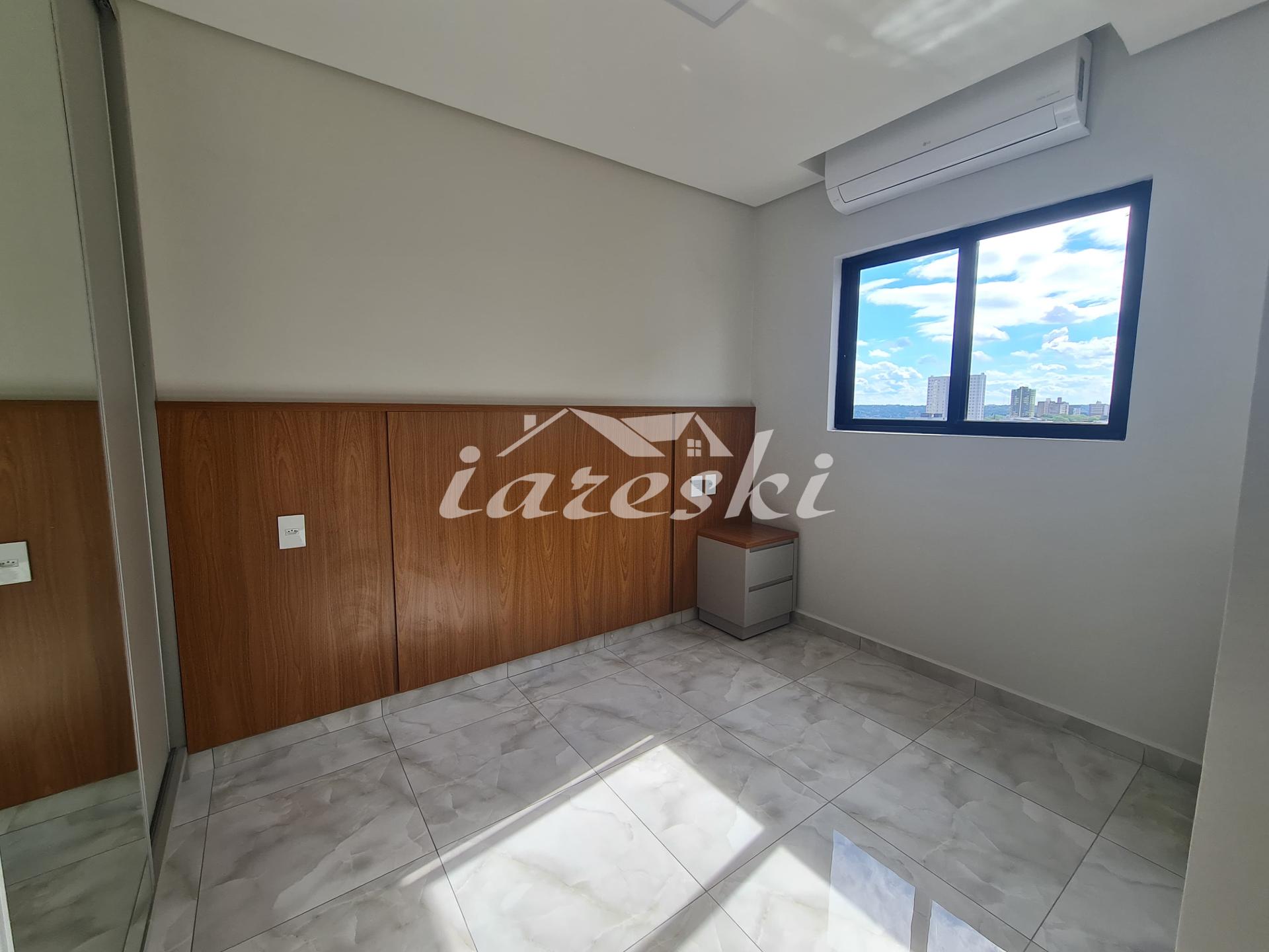 Studio semimobiliado para locação no Edifício Ferrara no Centro de Foz do Iguaçu - PR