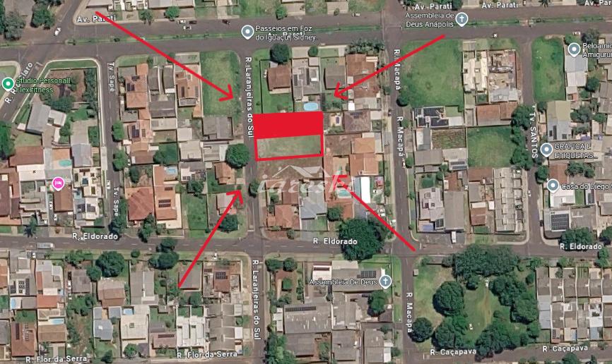 Terreno a venda de 390m2 no Jardim Canada em Foz do Iguaçu - PR