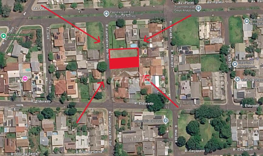 Terreno a venda de 390m2 no Jardim Canada em Foz do Iguaçu - PR