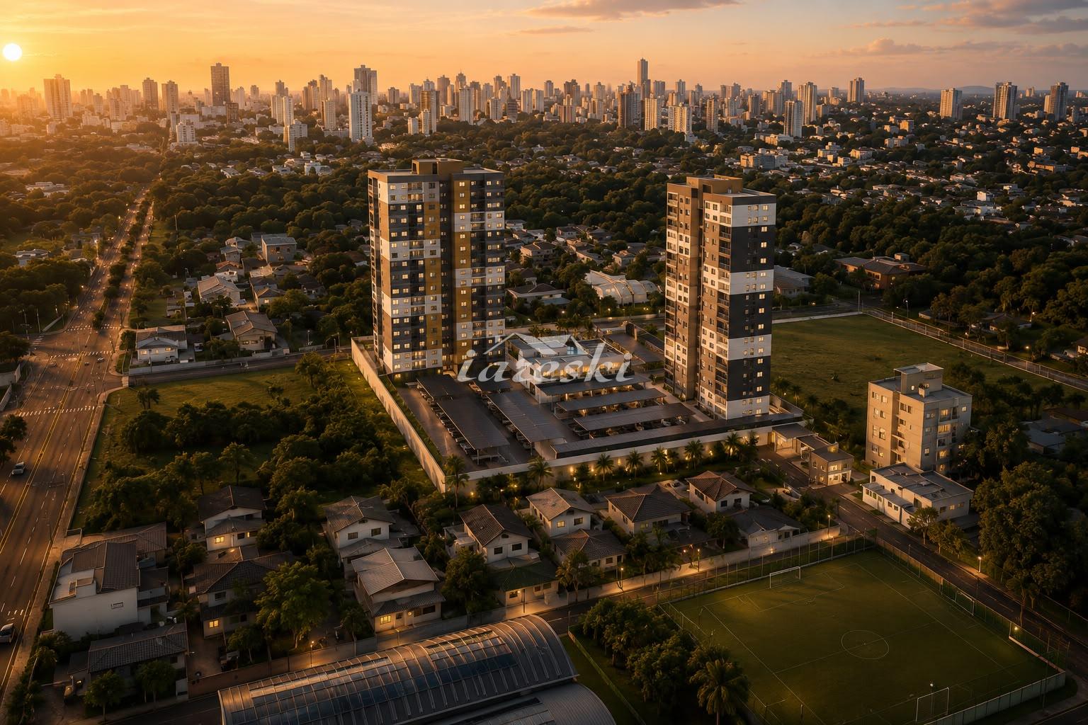 Lançamento Residencial Lumina, 1 Suíte em Foz do Iguaçu - PR