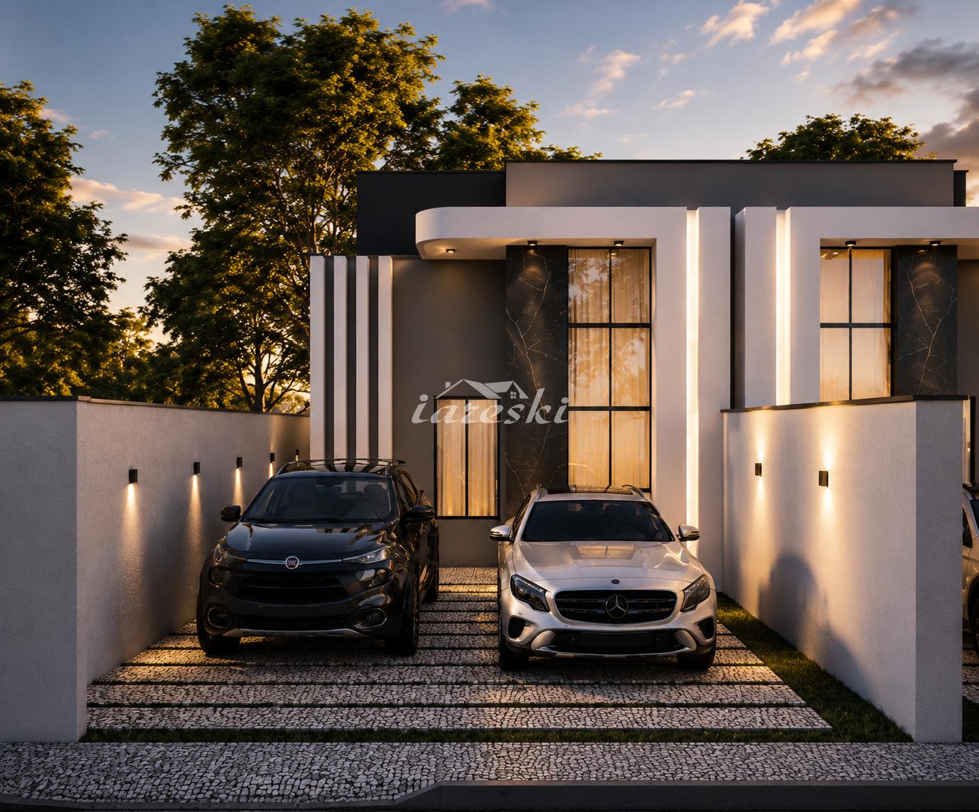 Casa a venda com 2 Quartos sendo 1 suíte no Jardim das Oliveiras em Foz do Iguaçu - PR