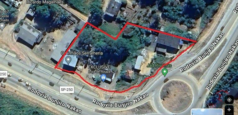 Terreno a venda em Ibiúna SP, as margens da Rodovia Bunjiro Nakao