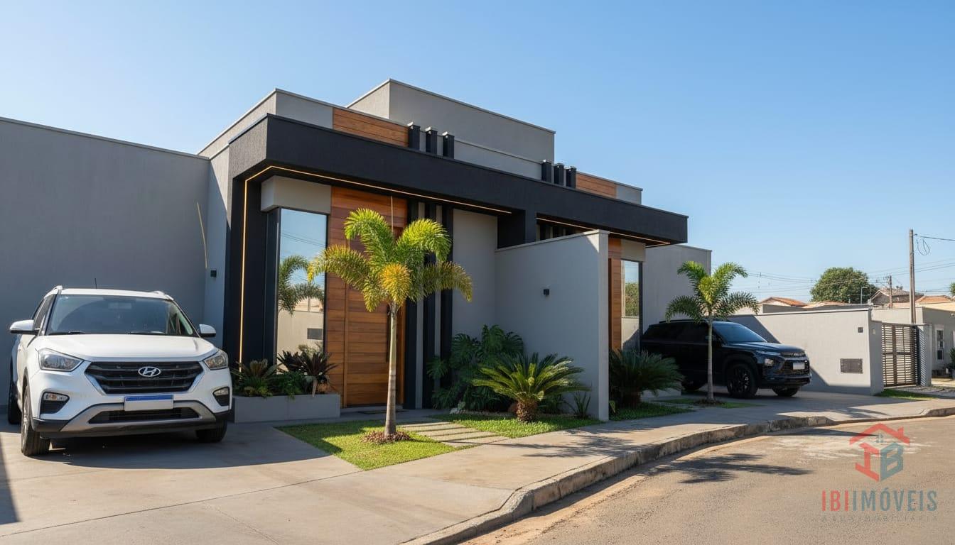 Casa nova e moderna à venda em bairro proximo ao centro, IBIUN...