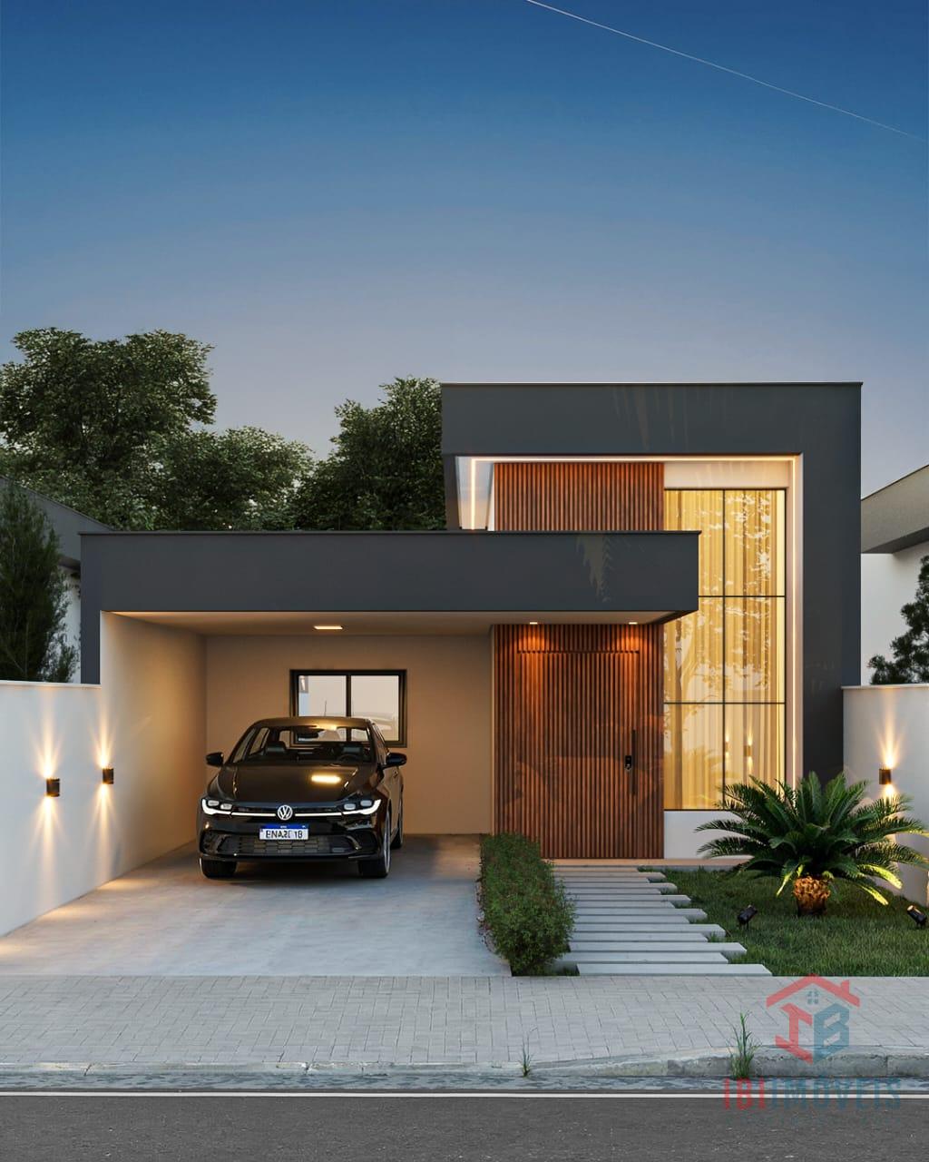 Casa nova e moderna com 3 suites  à venda, em condomínio Fecha...