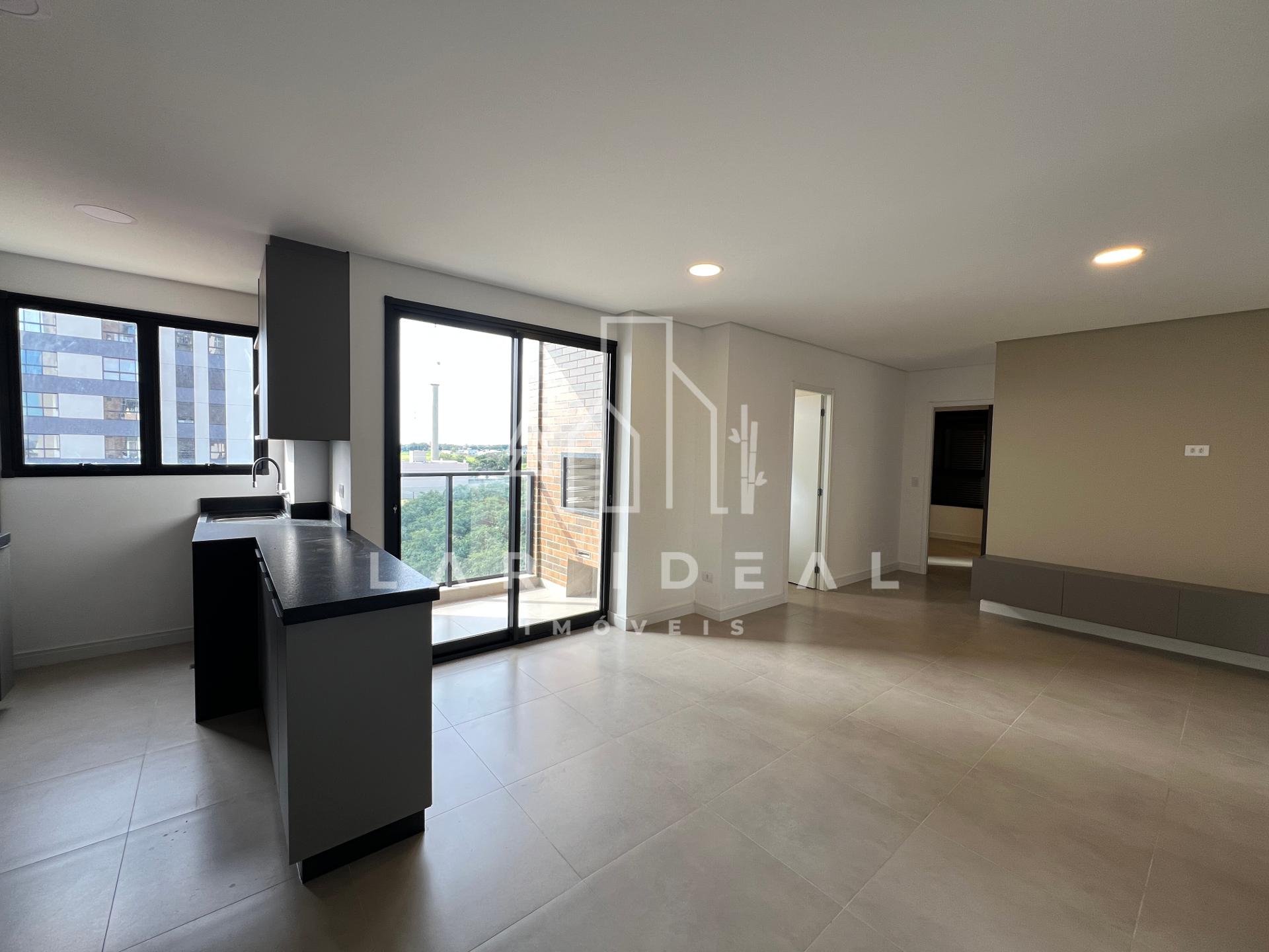 Apartamento semimobiliado na av. pedro basso, Edificio Villa Fomm, com 1 suíte e 1 quarto