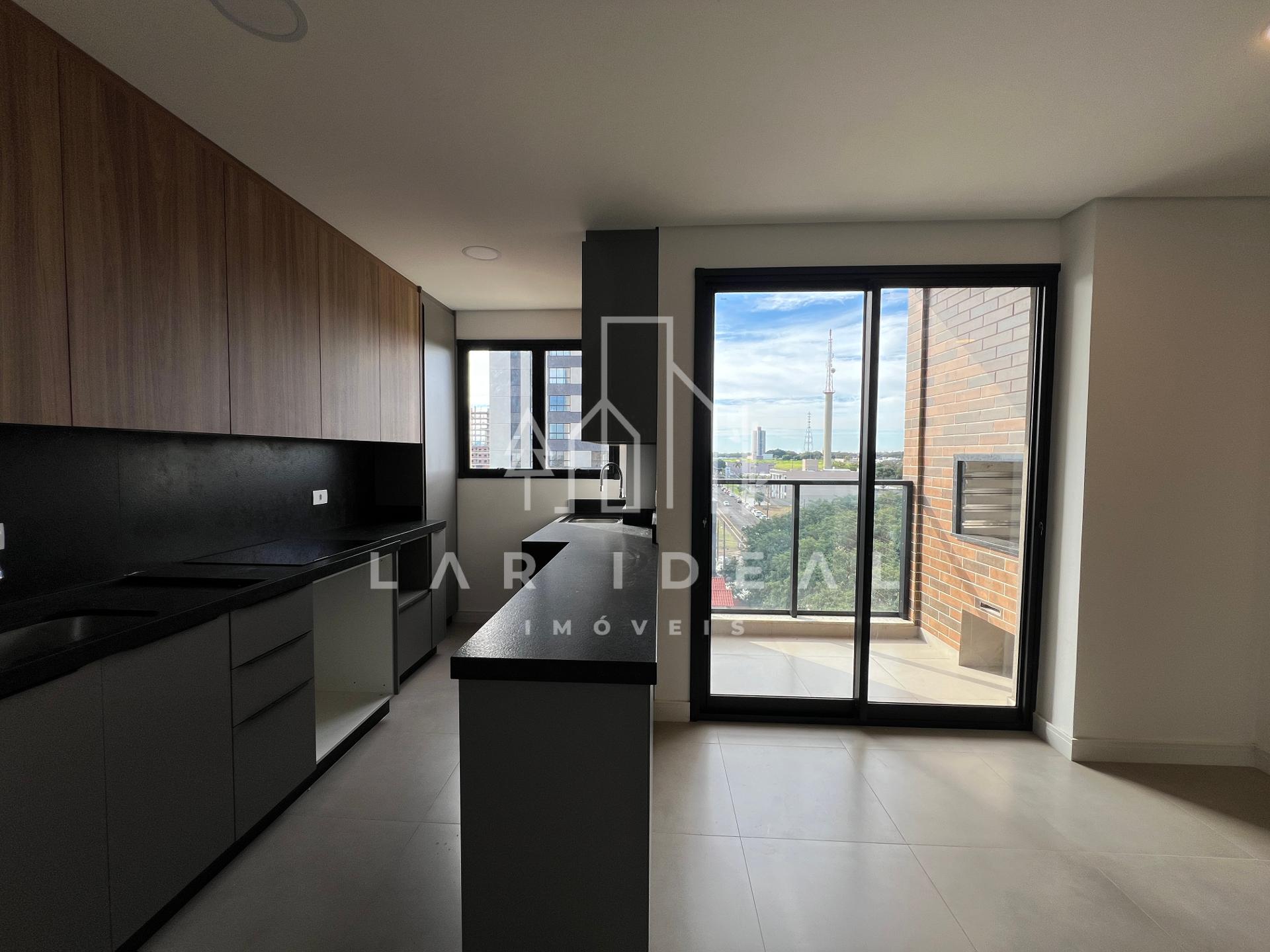 Apartamento semimobiliado na av. pedro basso, Edificio Villa Fomm, com 1 suíte e 1 quarto