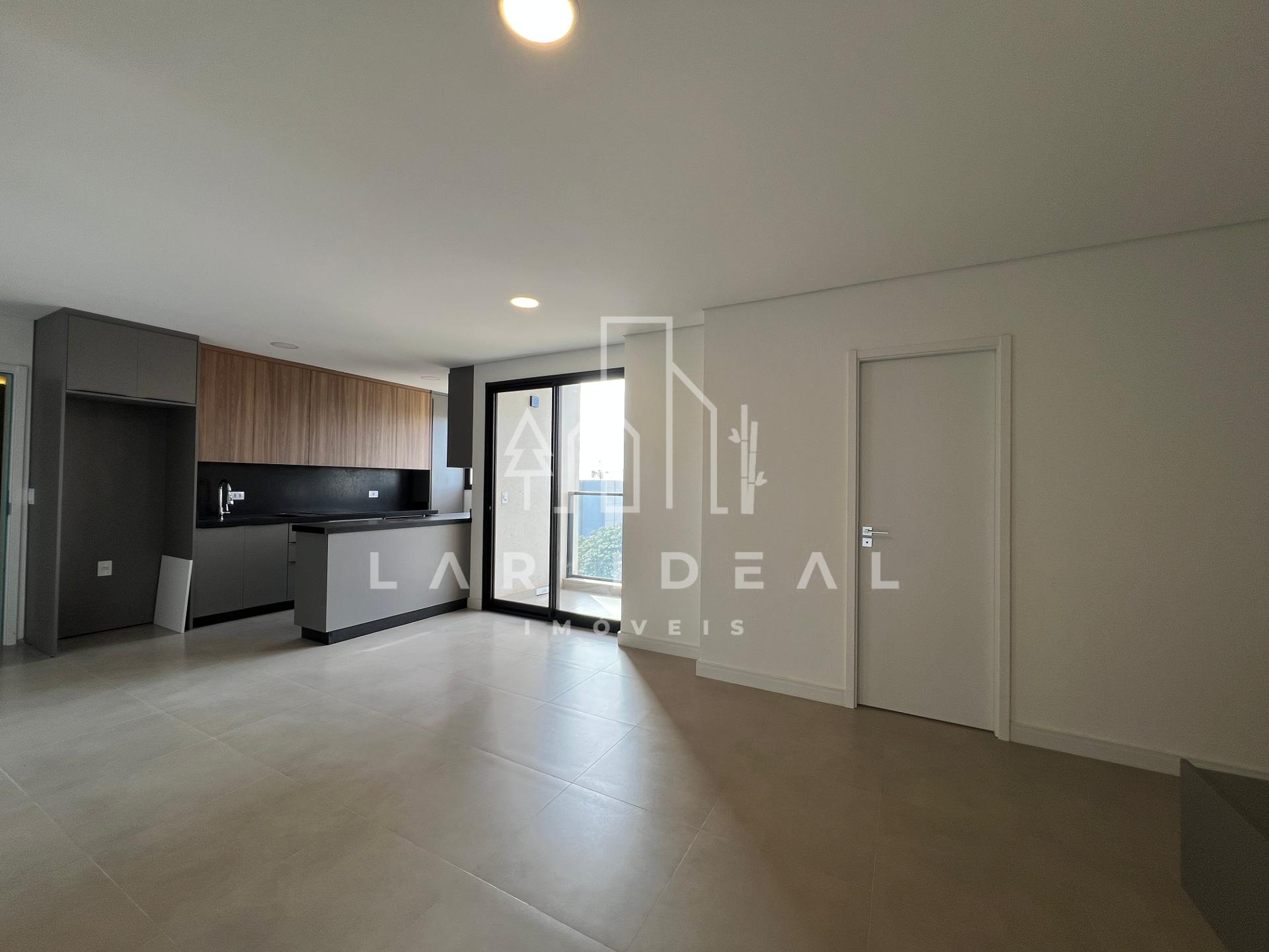 Apartamento semimobiliado na av. pedro basso, Edificio Villa Fomm, com 1 suíte e 1 quarto
