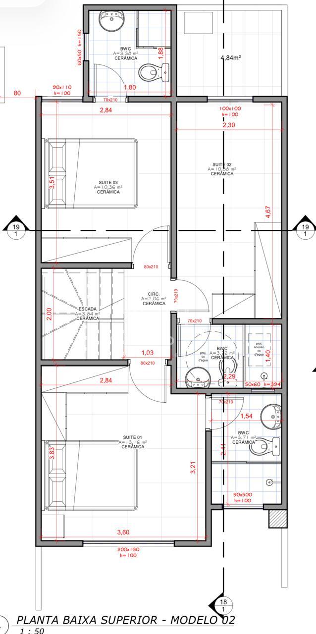 Sobrado em condominio fechado com 3 suítes, entrada e parcelas de 4.272,00 direto com a construtora