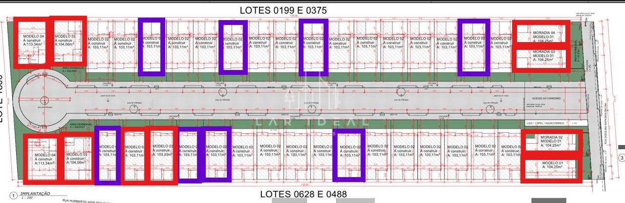 Sobrado em condominio fechado com 3 suítes, entrada e parcelas de 4.272,00 direto com a construtora