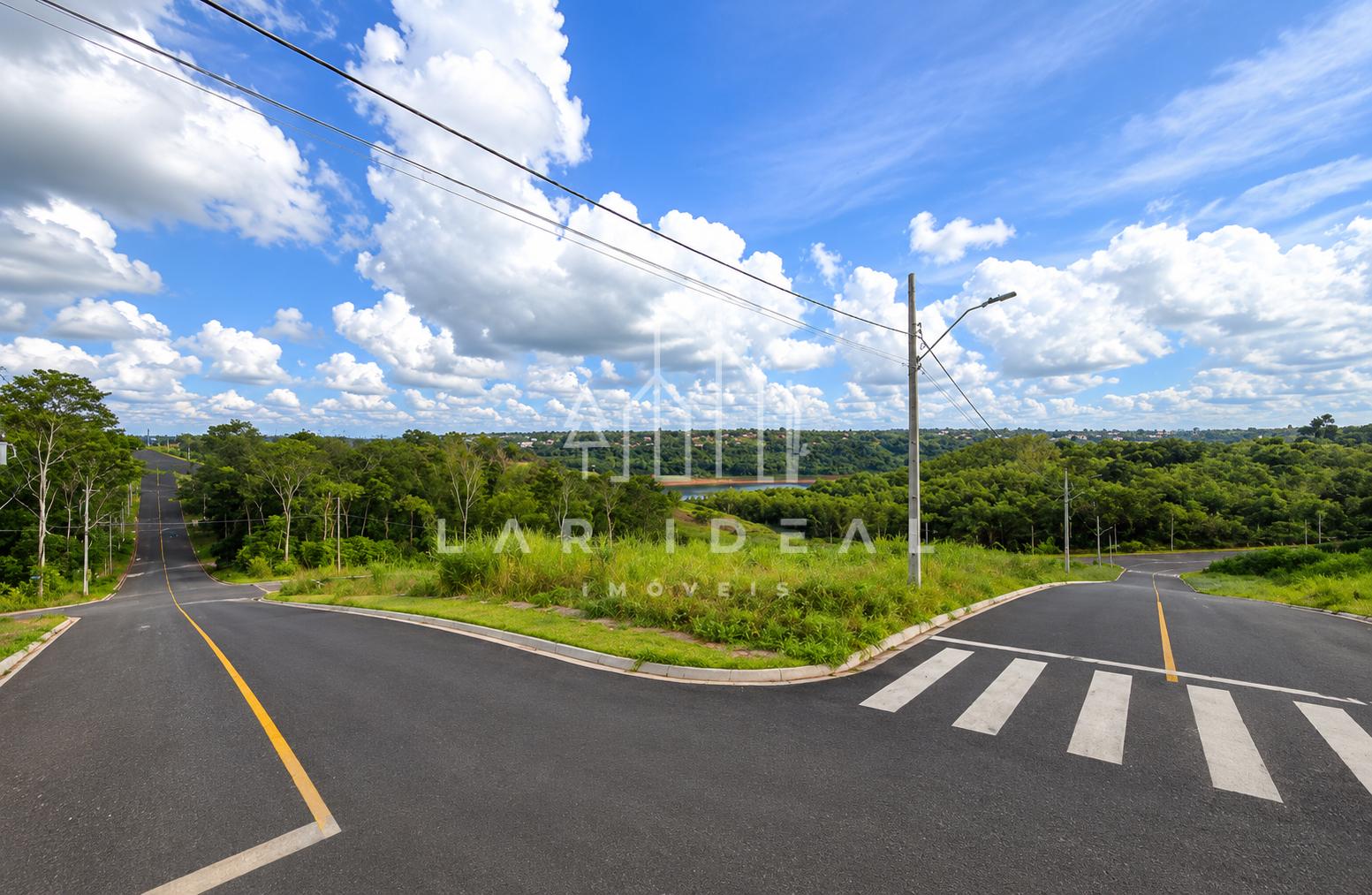 Terreno de Esquina com entrada e saldo parcelado no Ecoville I em Foz do Iguaçu