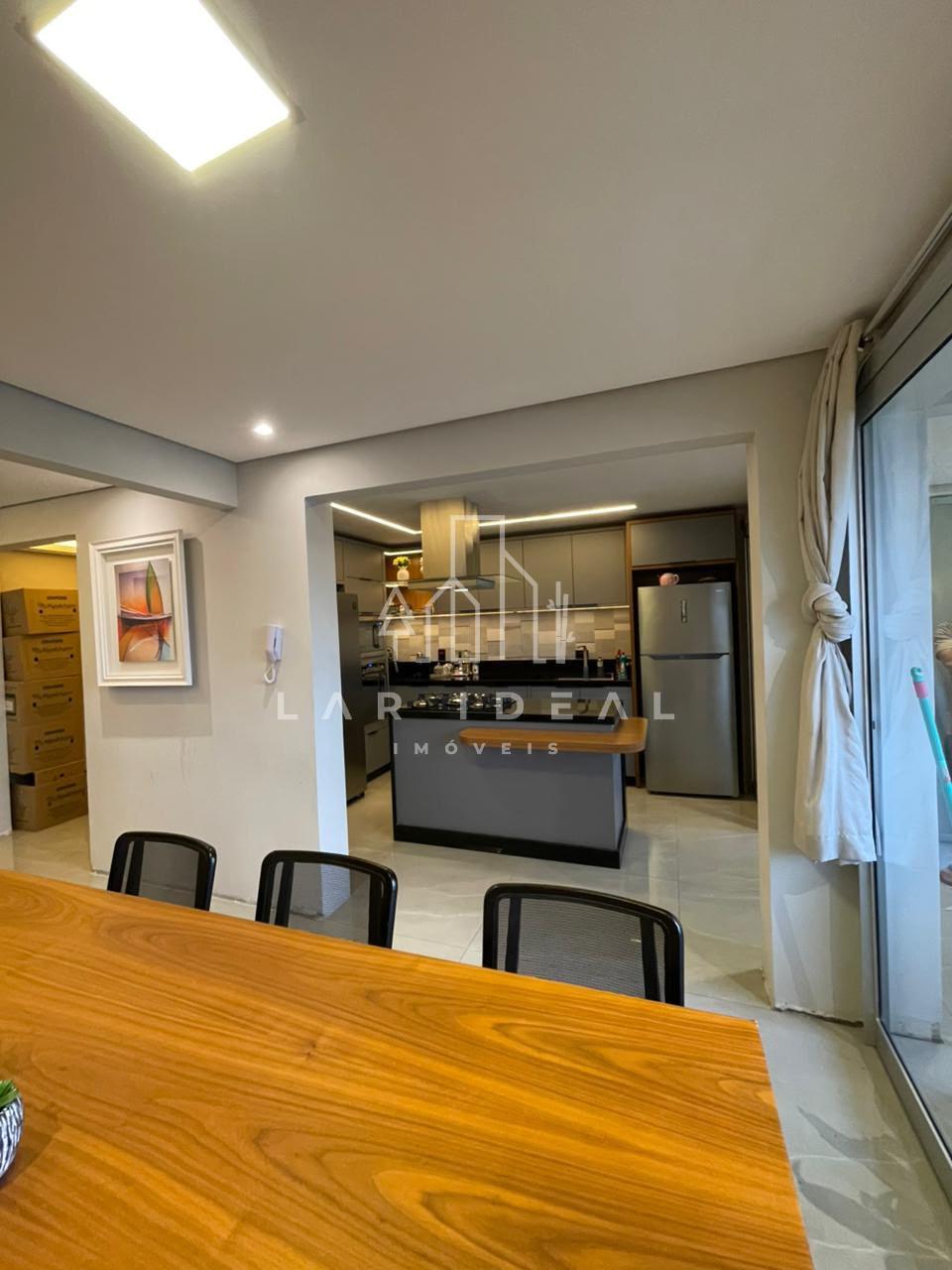 Apartamento de alto padrão totalmente mobiliado no Residencial Vivaldi, com 1 suite e 2 quartos