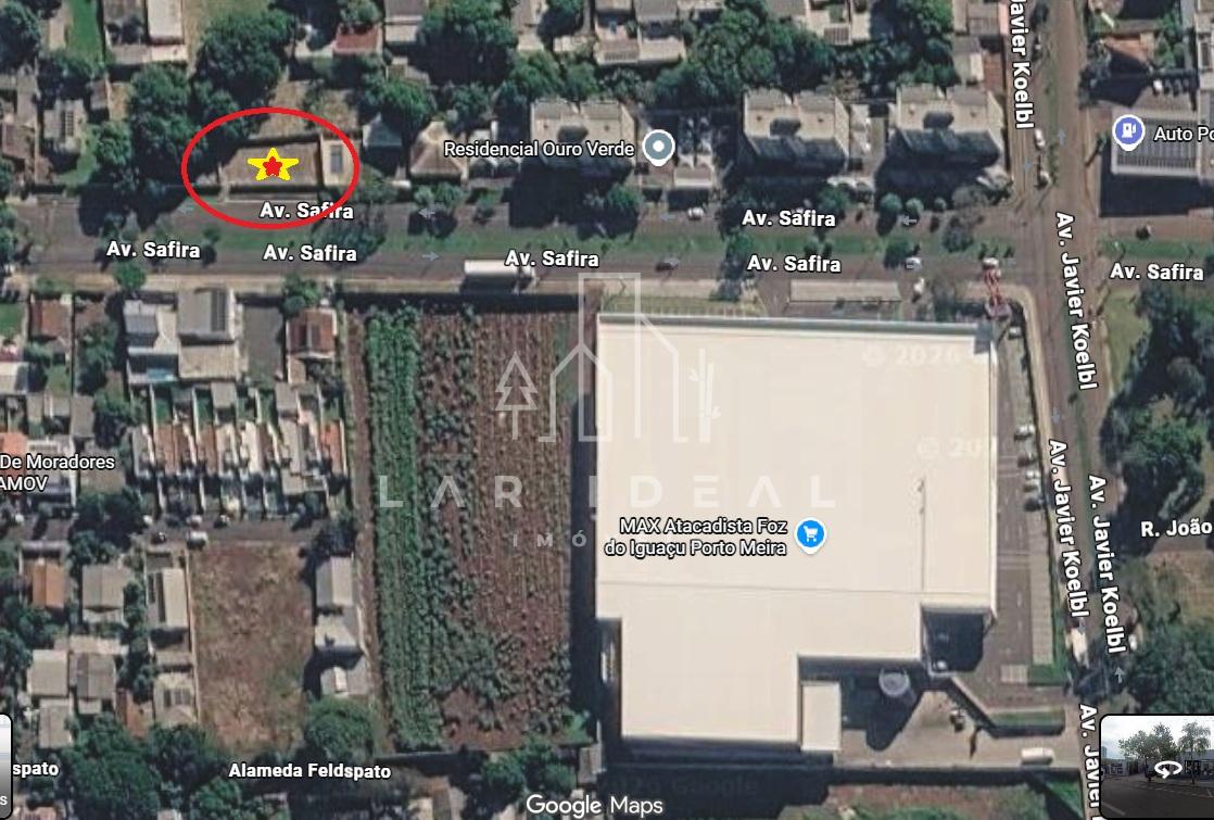 Terreno Comercial com 395,60m² na Av. Safira em frente ao Muffato do Porto Meira