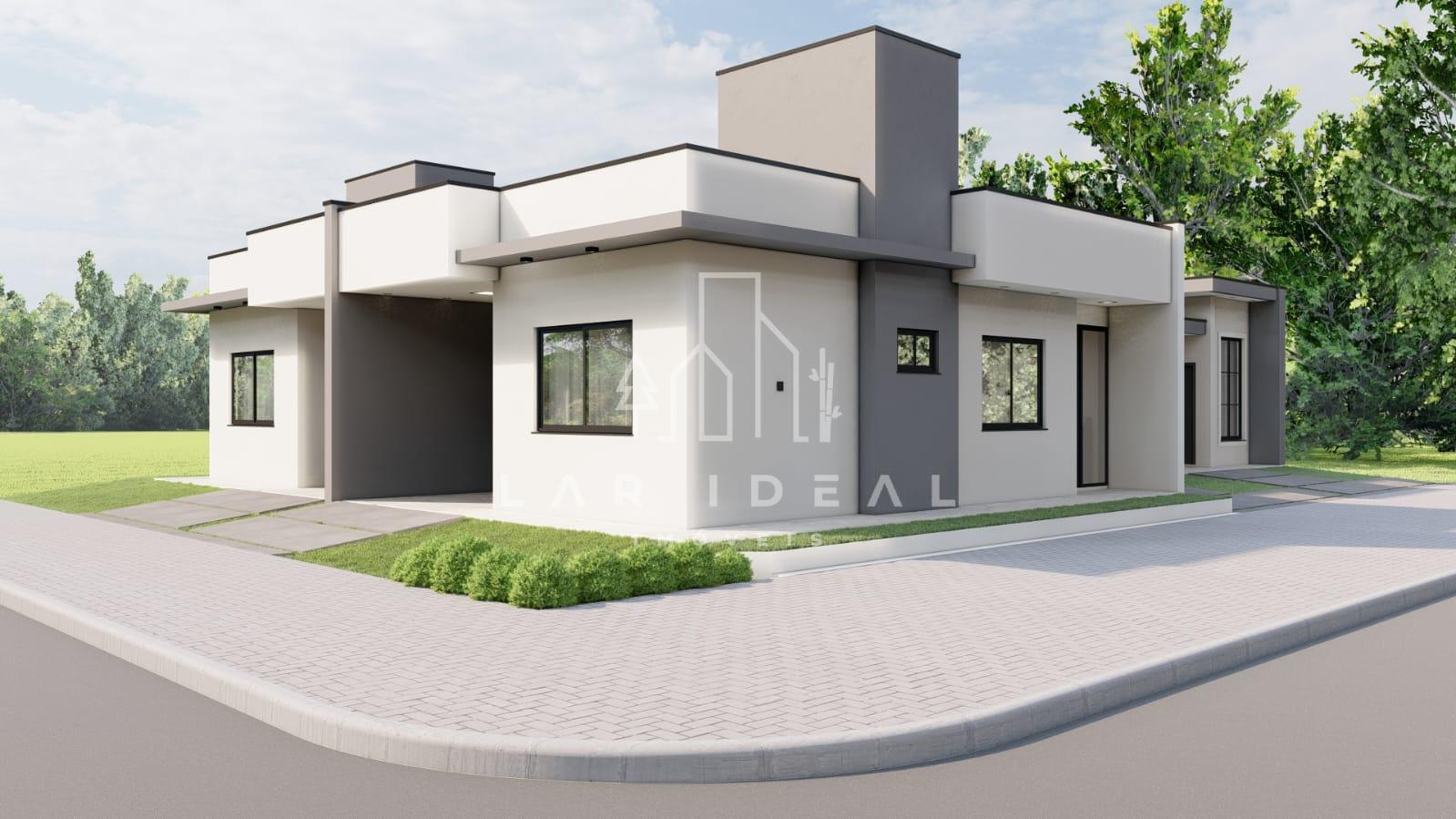 Casa com 02 quartos, sala e cozinha integrada a venda no Jardim Atlantis