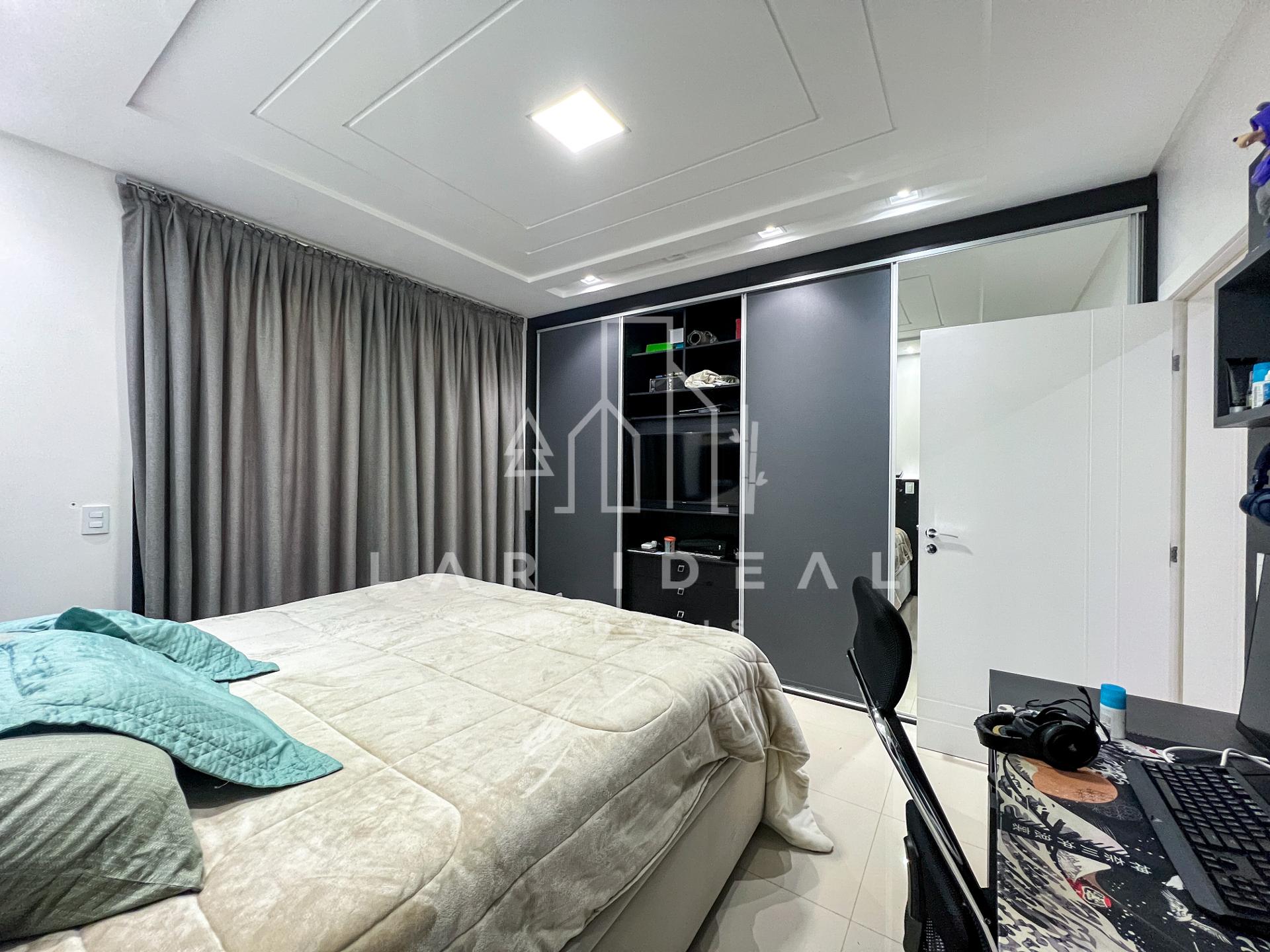 Sobrado de Luxo no Cond. Terras Alpha II, mobiliado, com 3 suites, área gourmet e piscina