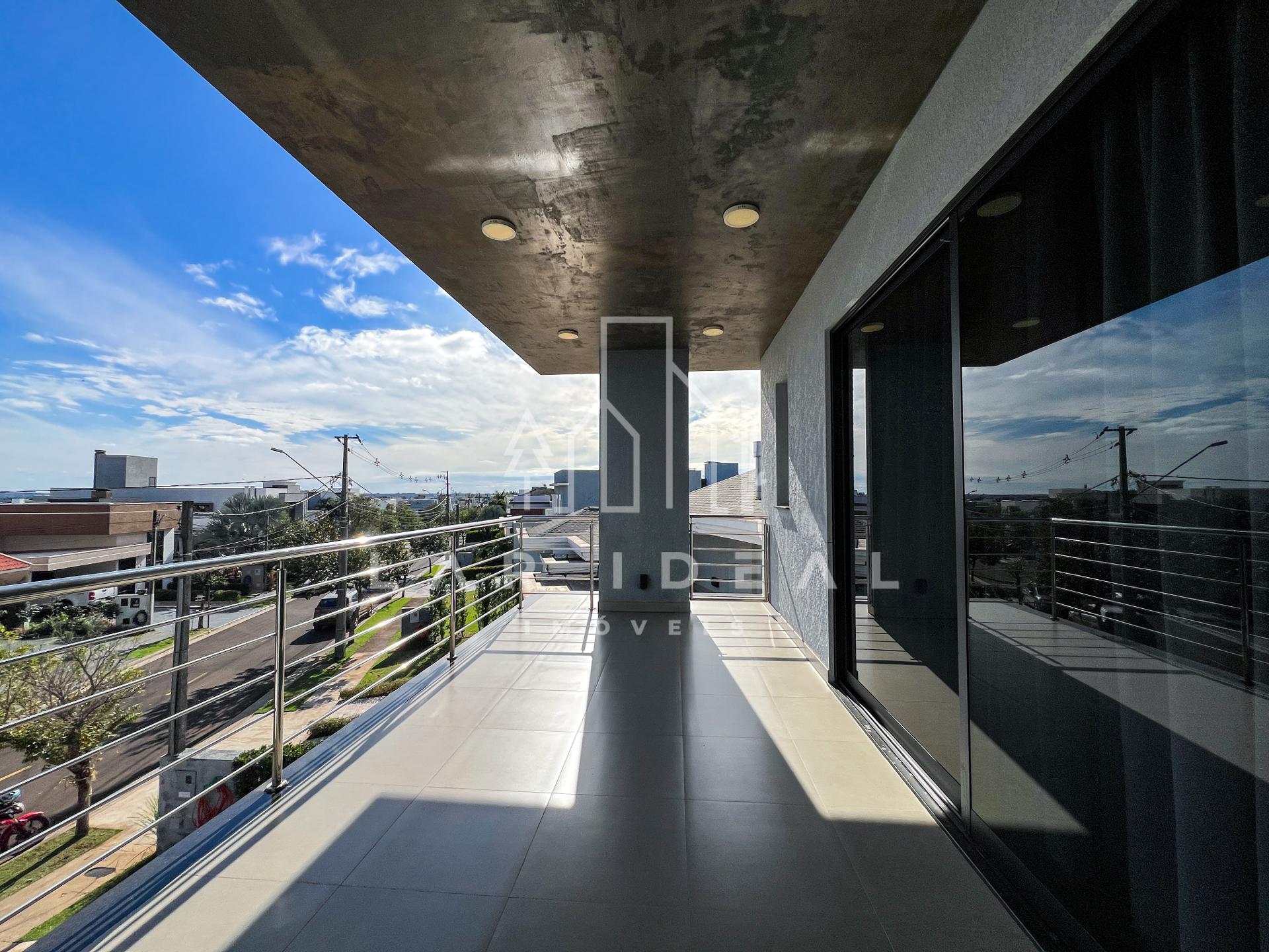 Sobrado de Luxo no Cond. Terras Alpha II, mobiliado, com 3 suites, área gourmet e piscina