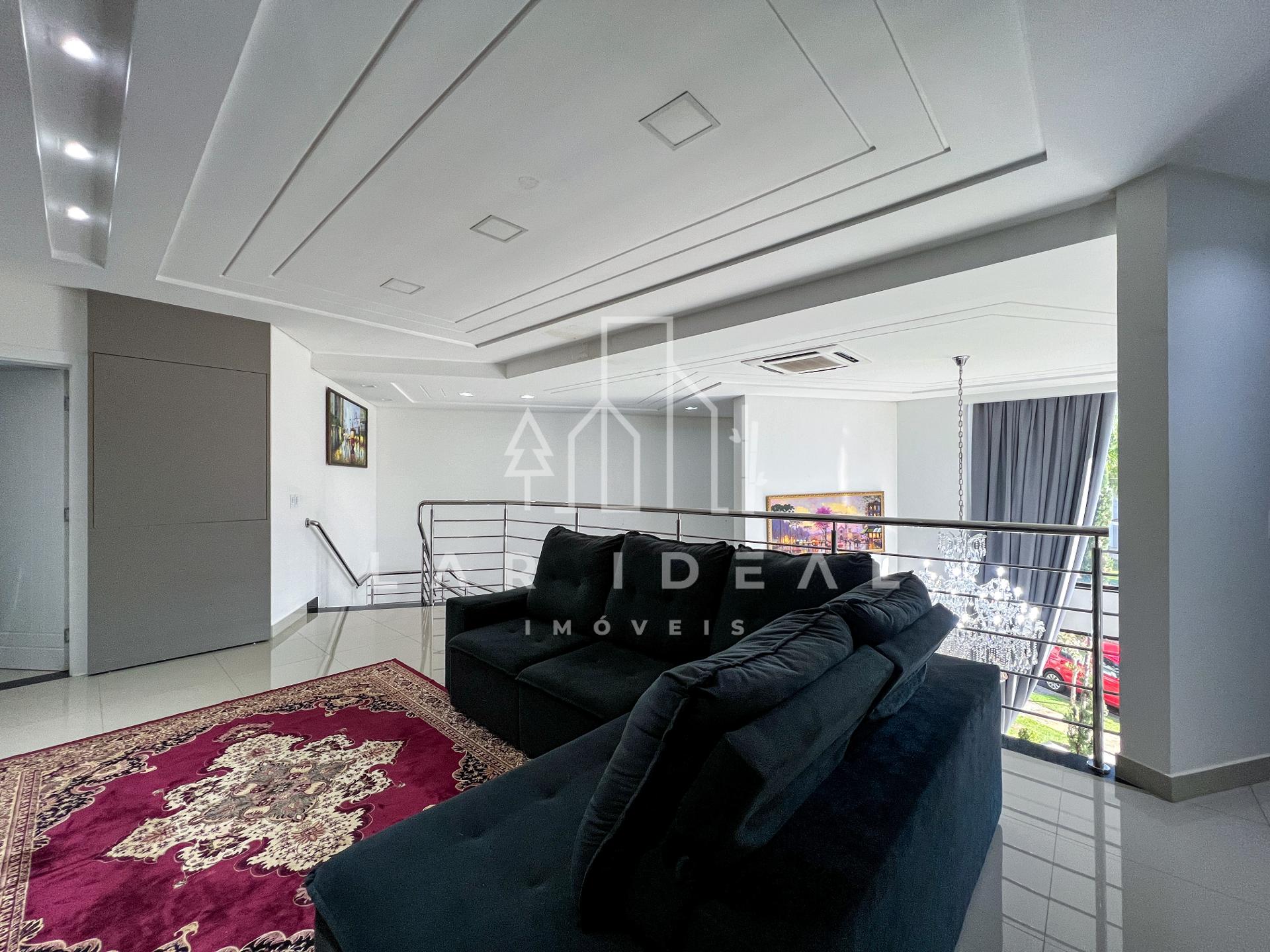 Sobrado de Luxo no Cond. Terras Alpha II, mobiliado, com 3 suites, área gourmet e piscina