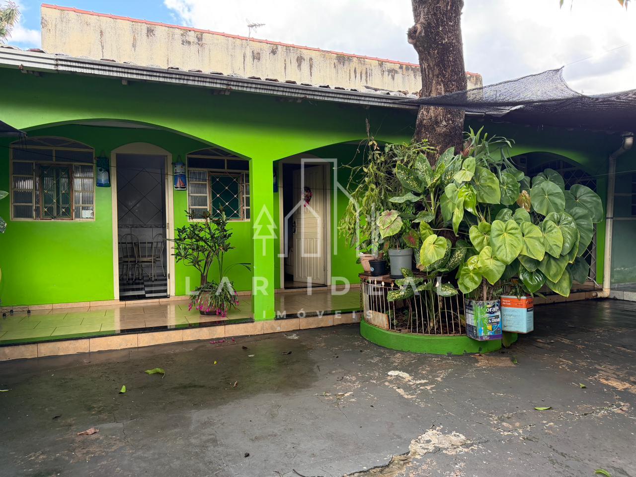 Casa mobiliada para locação no Campos do Iguaçu com dois quartos