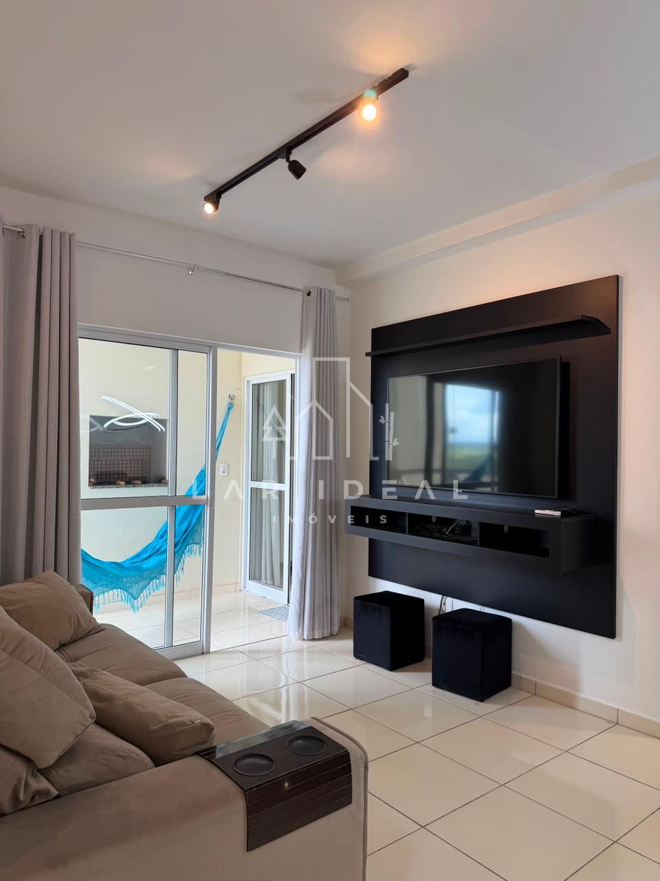 Apartamento pronto pra morar no Residencial Angatu, com 2 quartos e sacada com churrasqueira