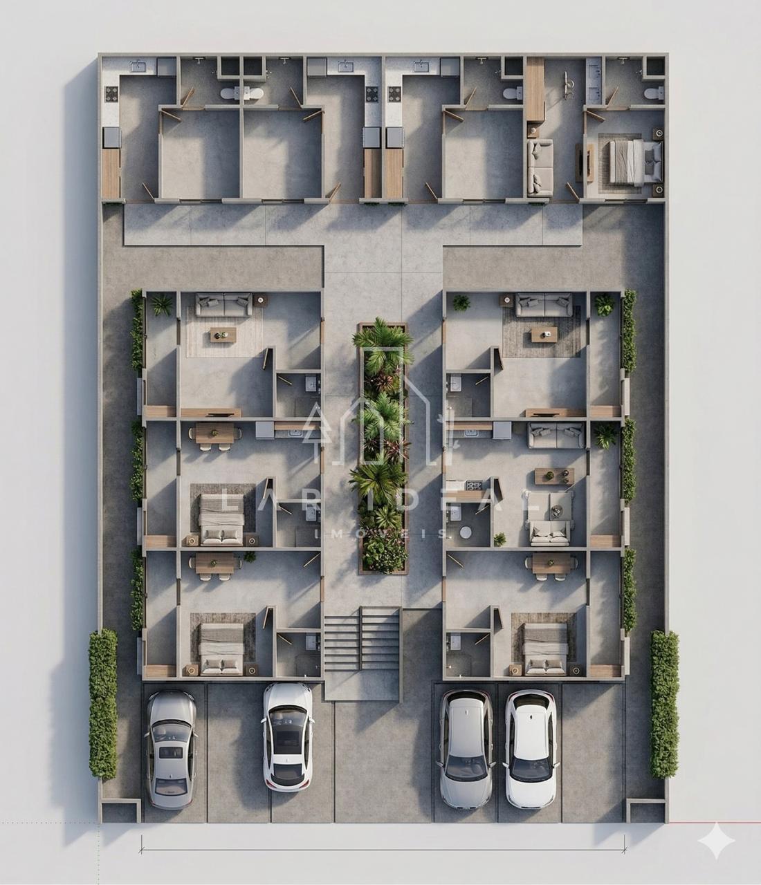 Lançamento na regiao da Vila A, Garden Ville, studios de 26 a 30m²