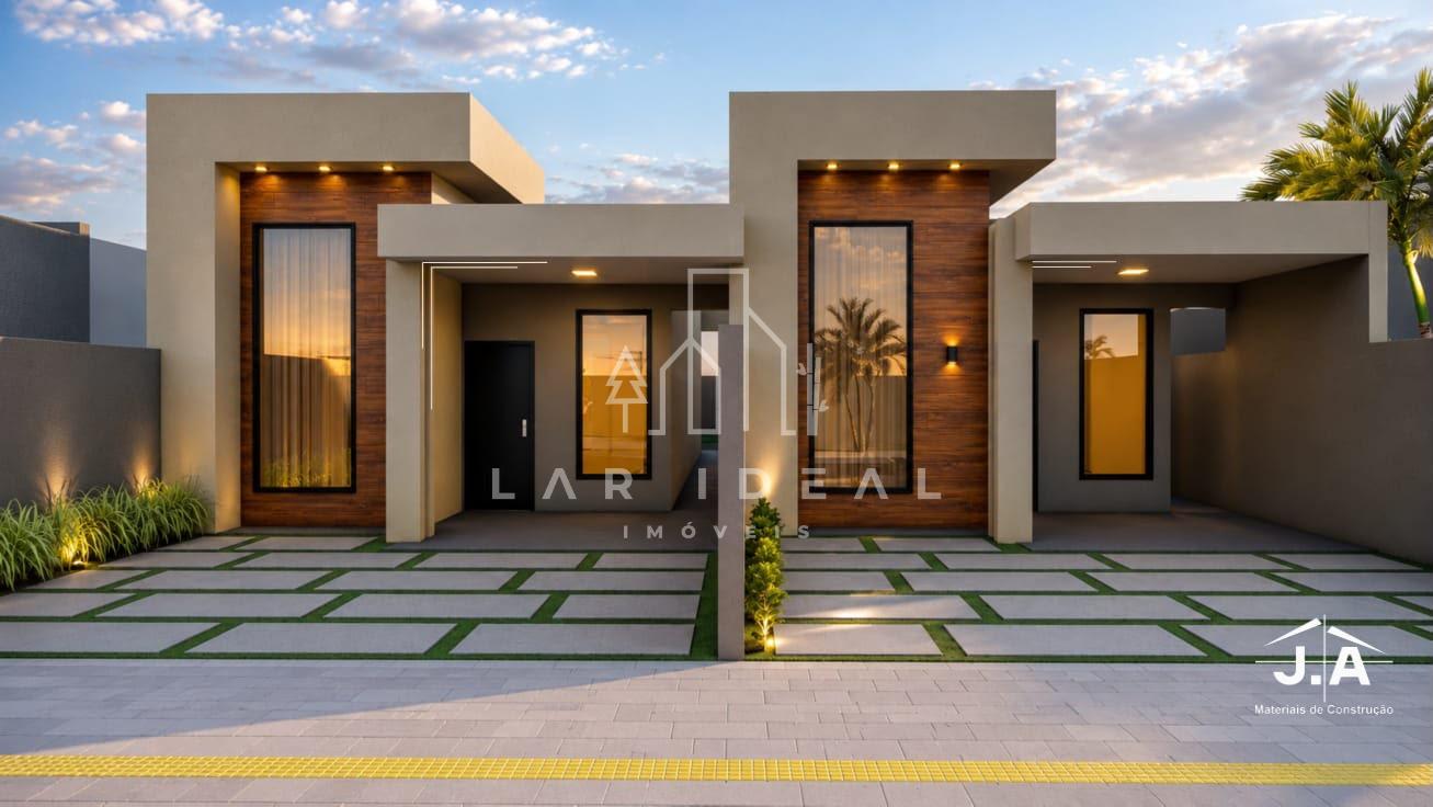 Casa em construçao no Jardim Sao Caetano, com 2 quartos e 1 suites