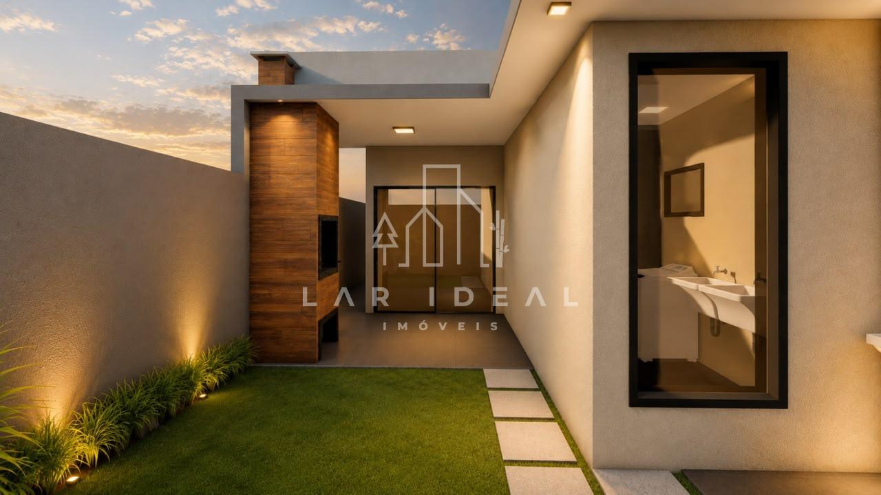 Casa em construçao no Jardim Sao Caetano, com 2 quartos e 1 suites
