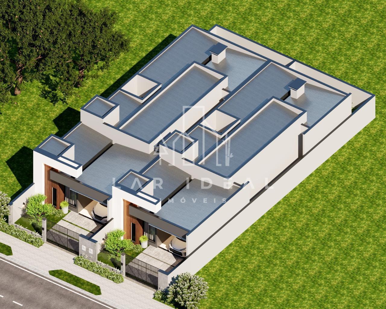 Casas em construção no Jardim Duarte, com 02 quartos e 01 suíte