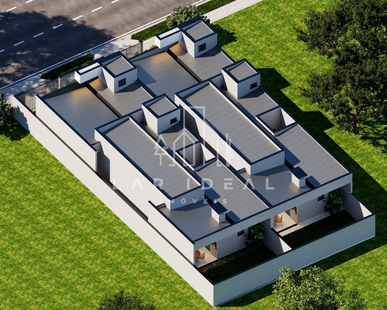 Casas em construção no Jardim Duarte, com 02 quartos e 01 suíte