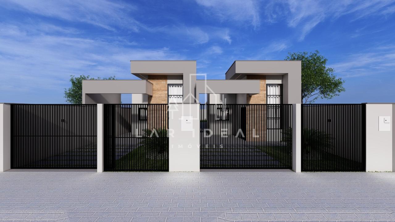 Casa em fase final de construção no Campos do Iguaçu com 1 quarto e 1 suite