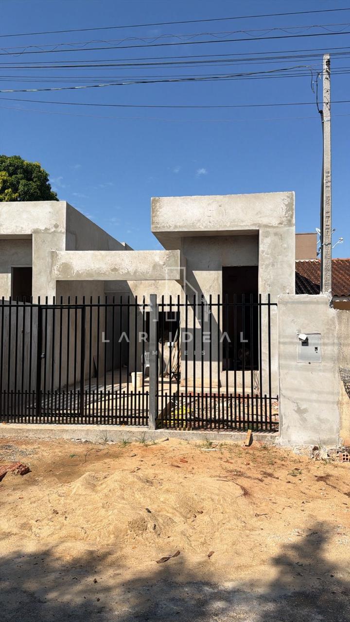 Casa em fase final de construção no Campos do Iguaçu com 1 quarto e 1 suite