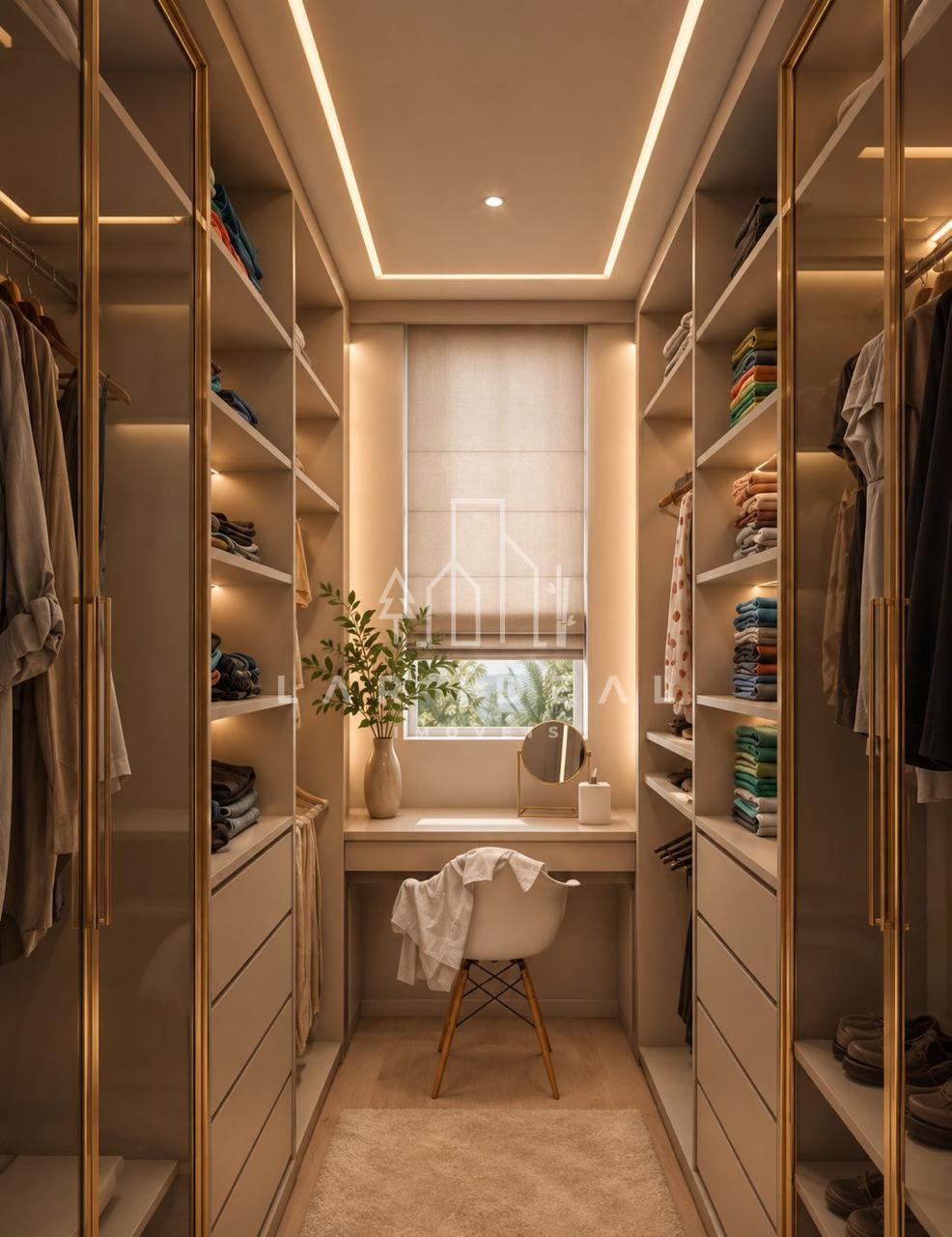 Alto Padrão no Condomínio Safira, com 3 Suítes e espaço gourmet com piscina