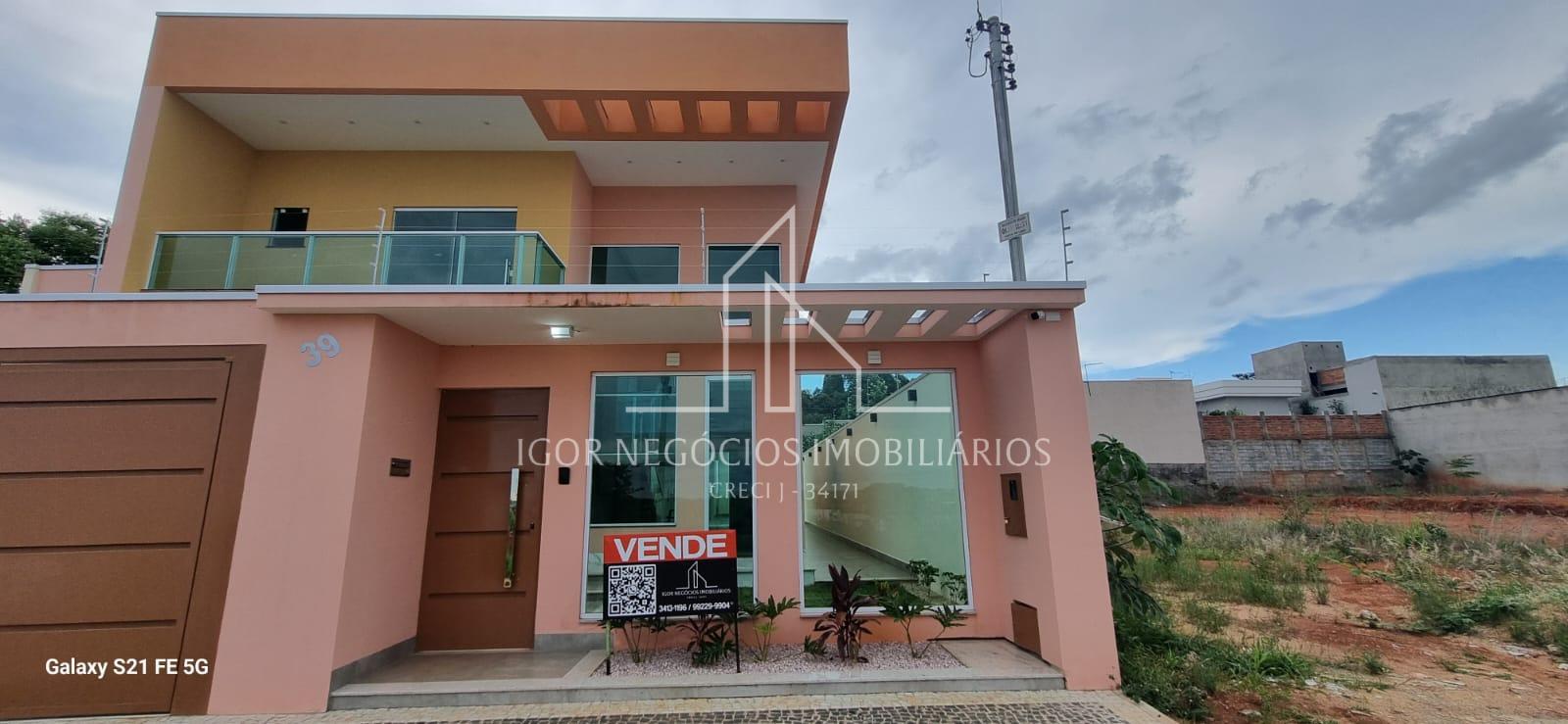 Sobrado à venda, PORAL DO LAGO, MORRINHOS - GO