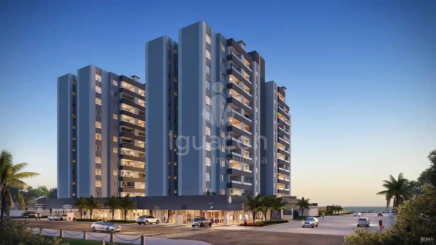 Apartamentos de 02 Dormit?rios sendo 01 Suite e Sacada no Bang...