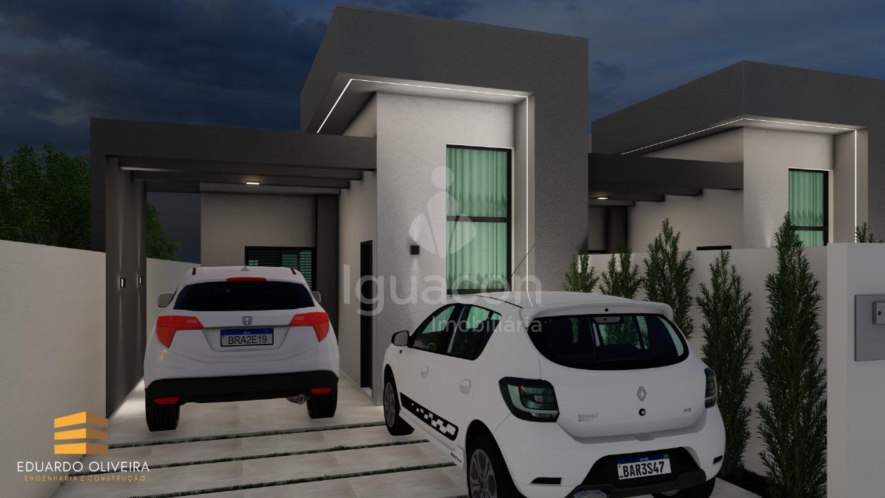 Casa com 02 Dormit?rios sendo 01 Su?te e 02 vaga de garagem no...