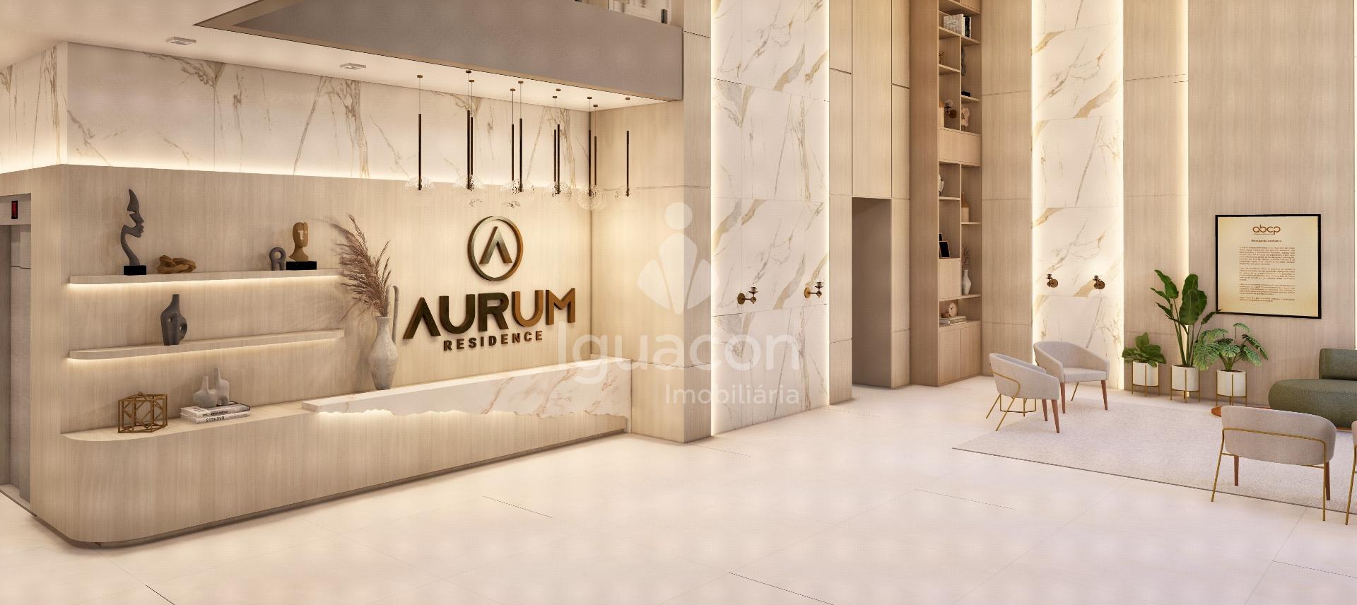 Apartamentos com 02 Dormitórios sendo 01 Suite no Aurum Residence