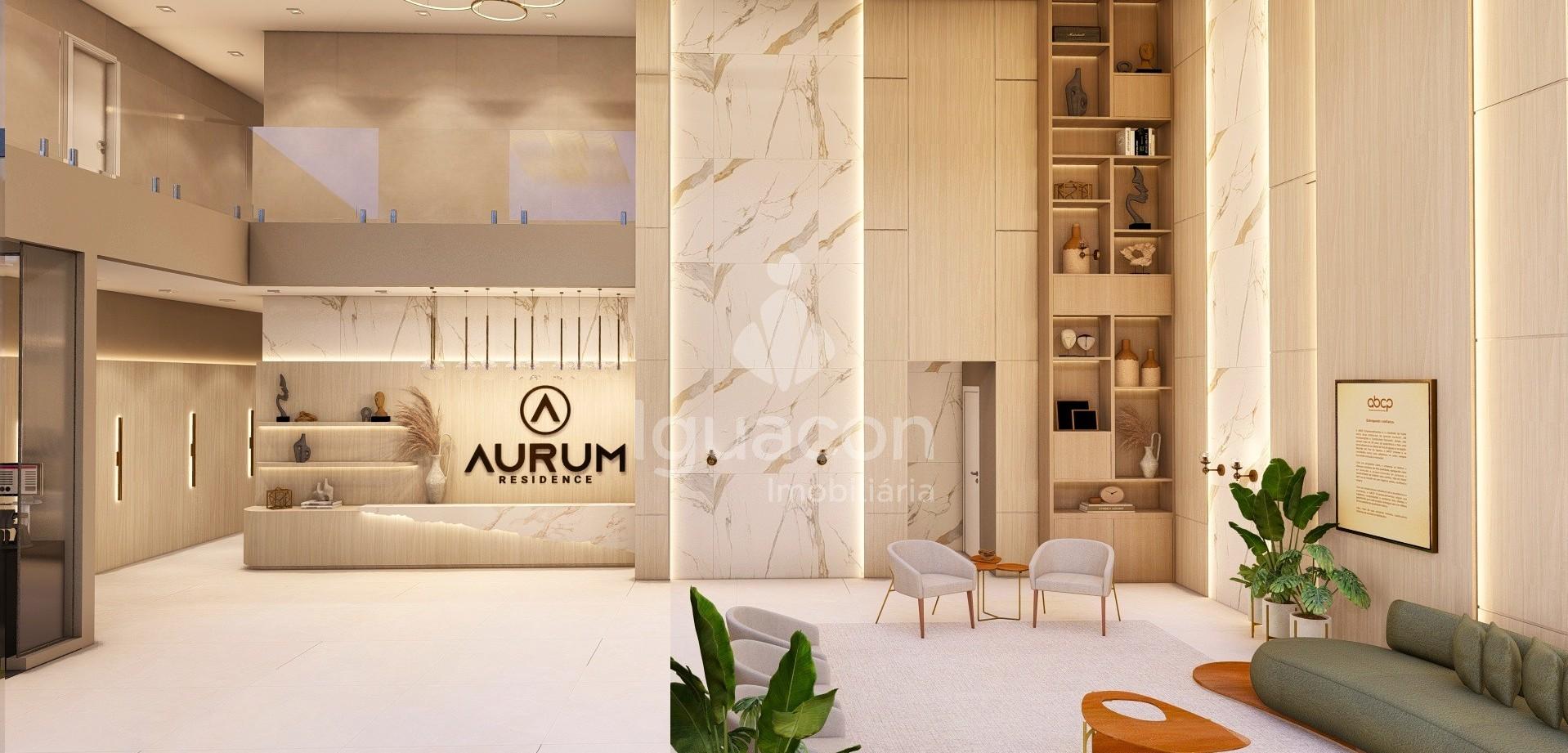 Apartamentos com 02 Dormitórios sendo 01 Suite no Aurum Residence