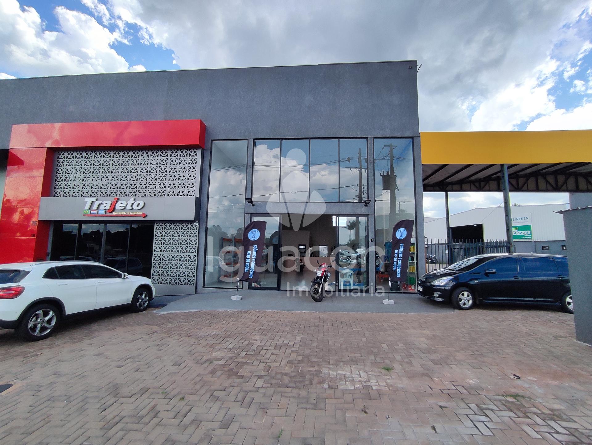Sala comercial com 134 m  na marginal da BR277 - Foz do Iguaçu PR