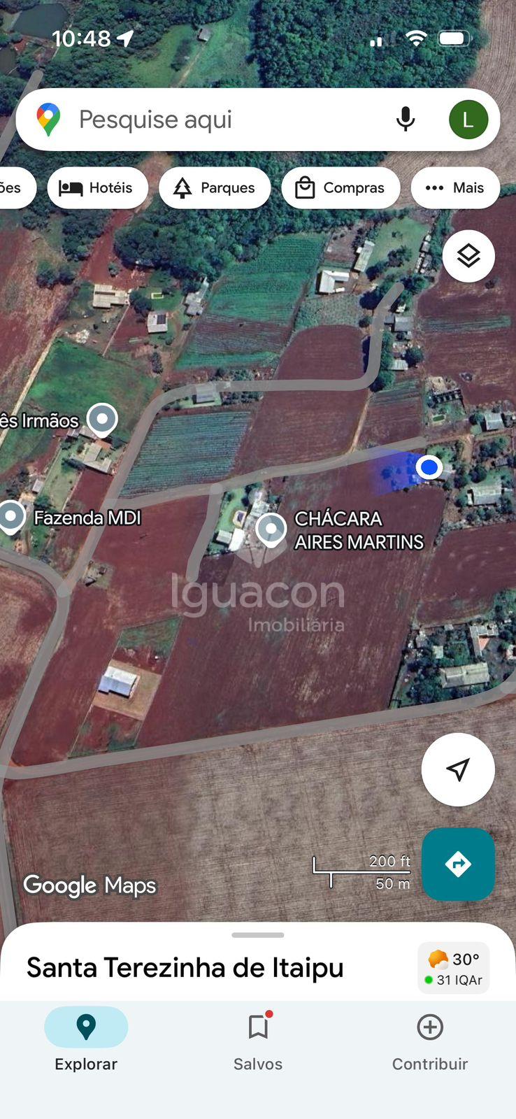 Ch?caras de 2000m  ? venda na Aparecidinha em Santa Terezinha ...