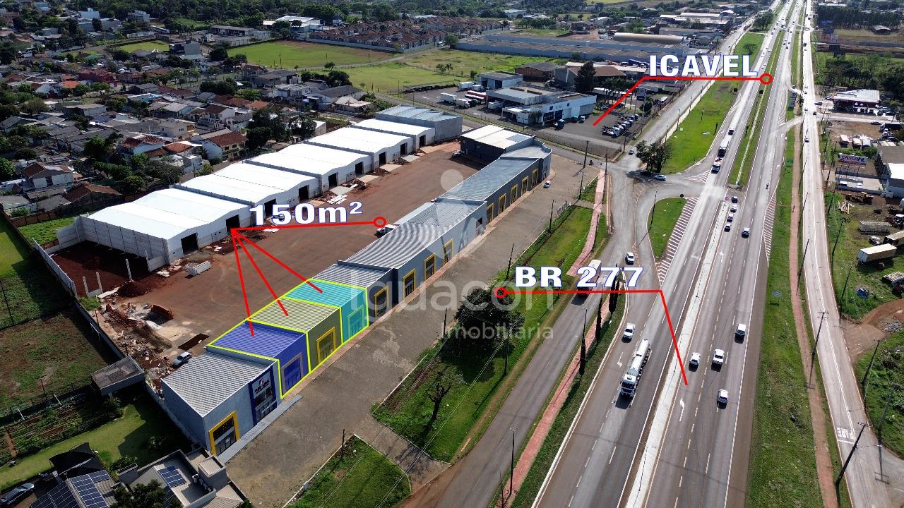 Salas Comerciais de 150m  á venda na BR 277 em Foz do Iguaçu