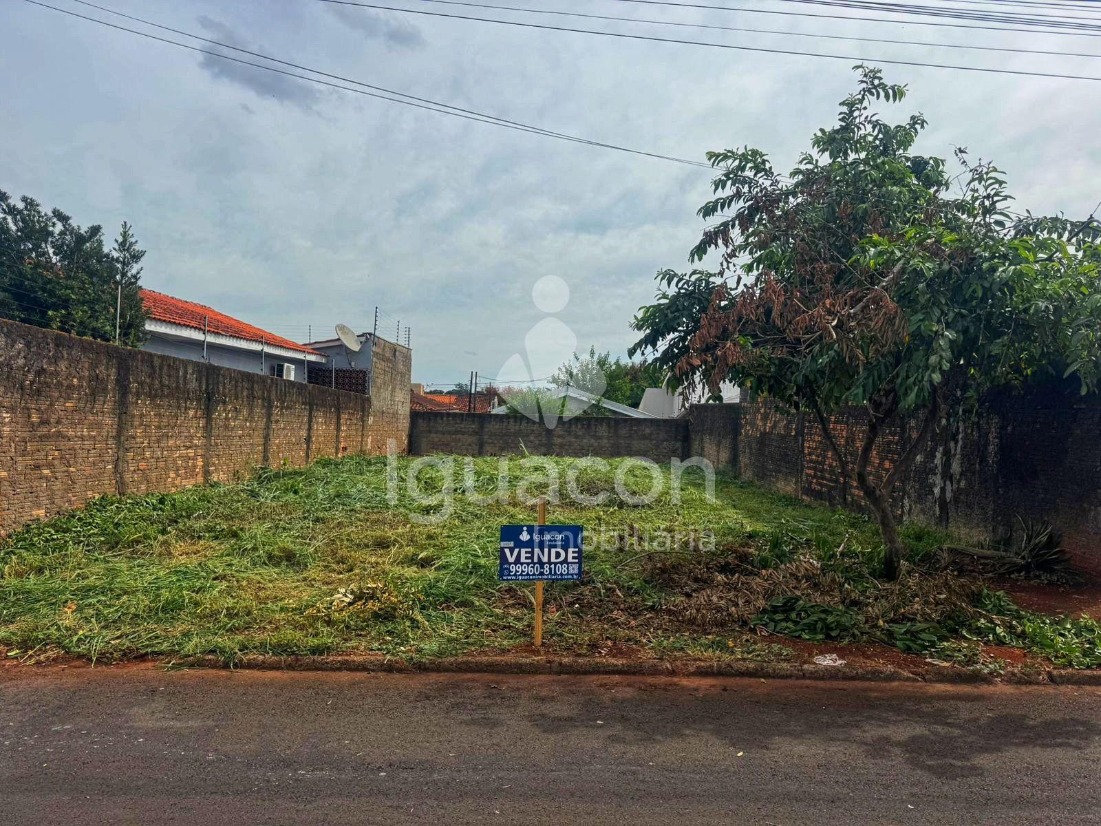 Terreno de 257,37m2 no Jardim Curitibano em Foz do Iguaçu