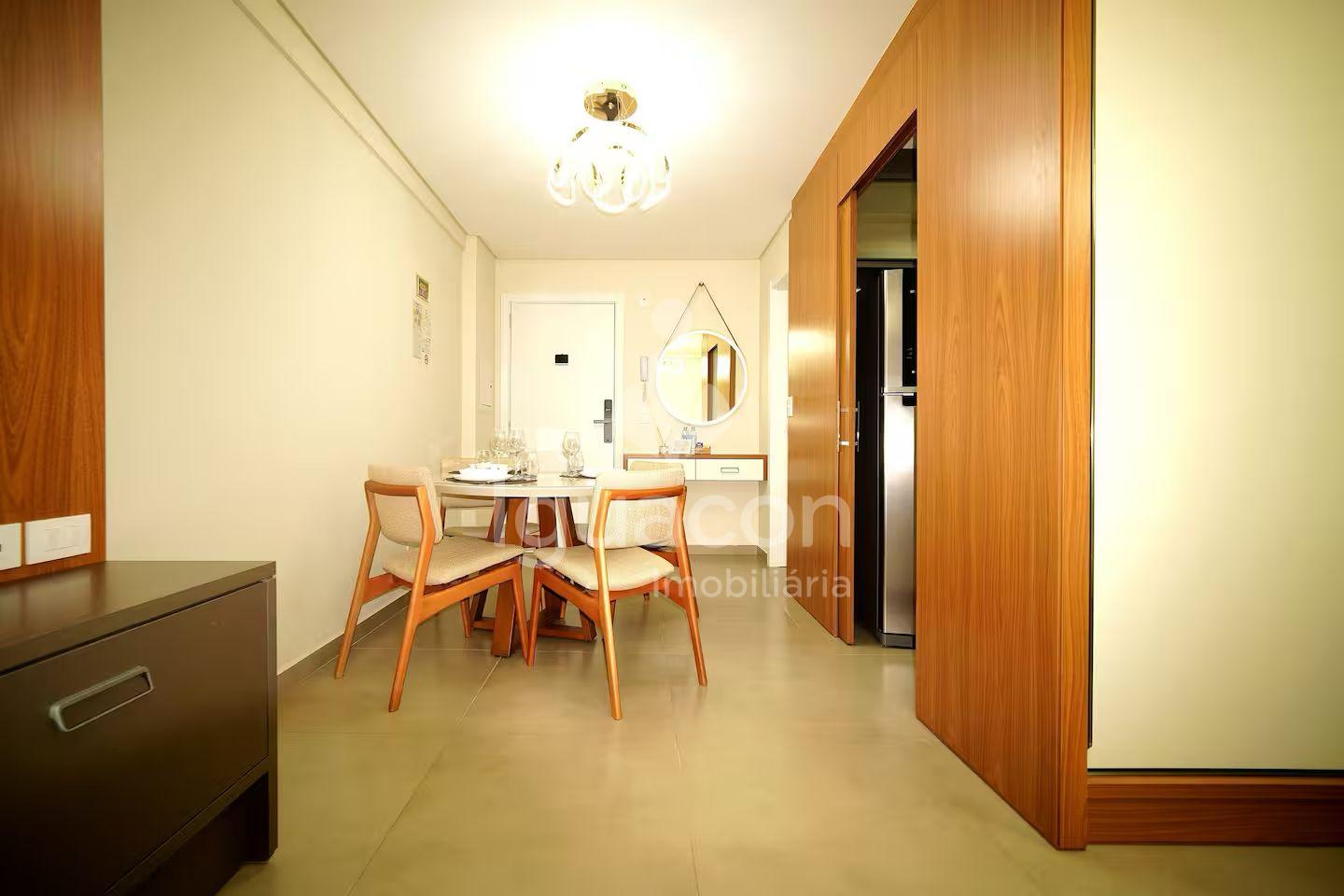 Studio de 34,32m  á venda Mobiliado no Studio 48 Residence no Centro