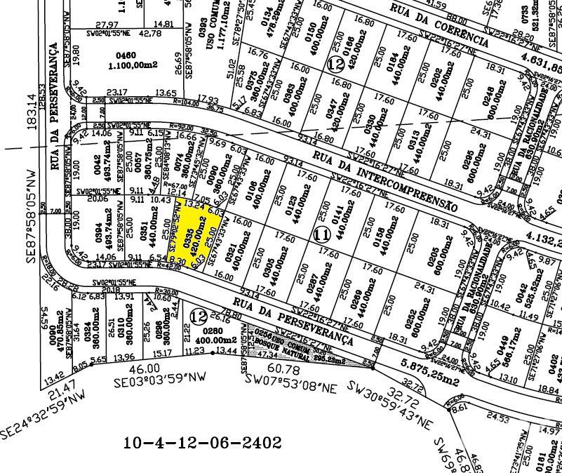 Terreno à Venda no Condomínio Villa Conscientia, 420m2 por R$195.000,00.