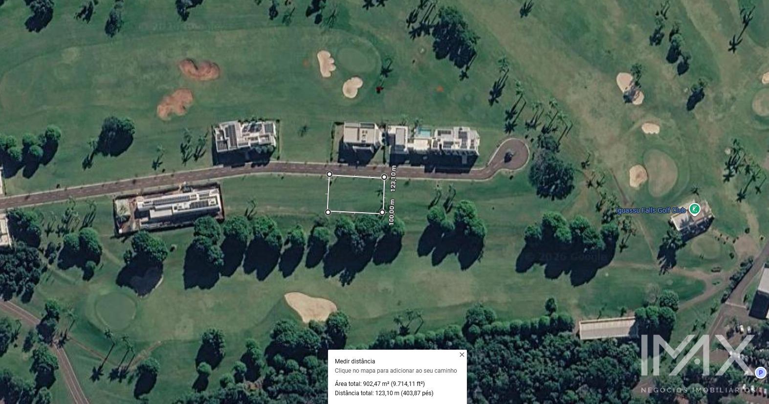Terreno à venda no Condomínio Village Iguassu Golf, 900m2 por R$1.200.000,00.