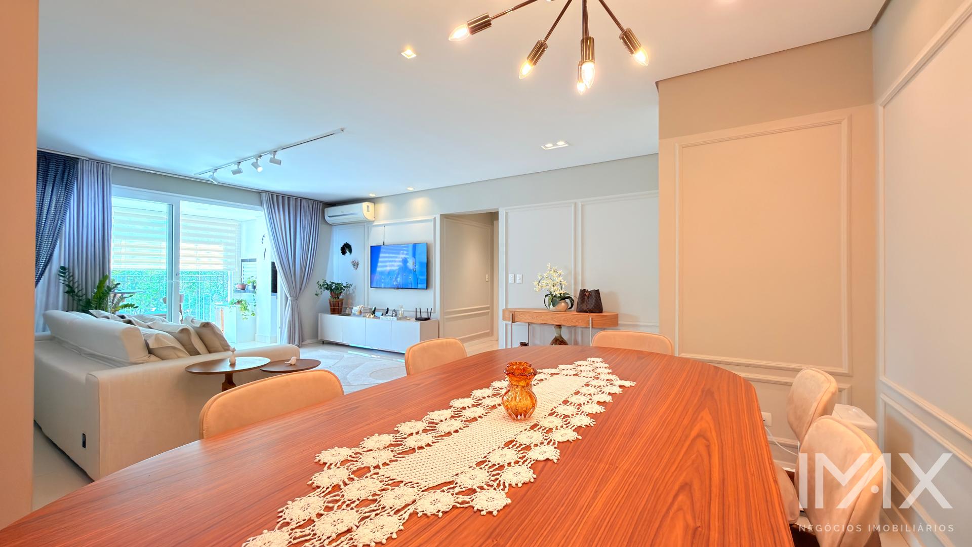 Apartamento totalmente Mobiliado à Venda no Edifício Mont Blanc, 131m2 por R$1.490.000,00.