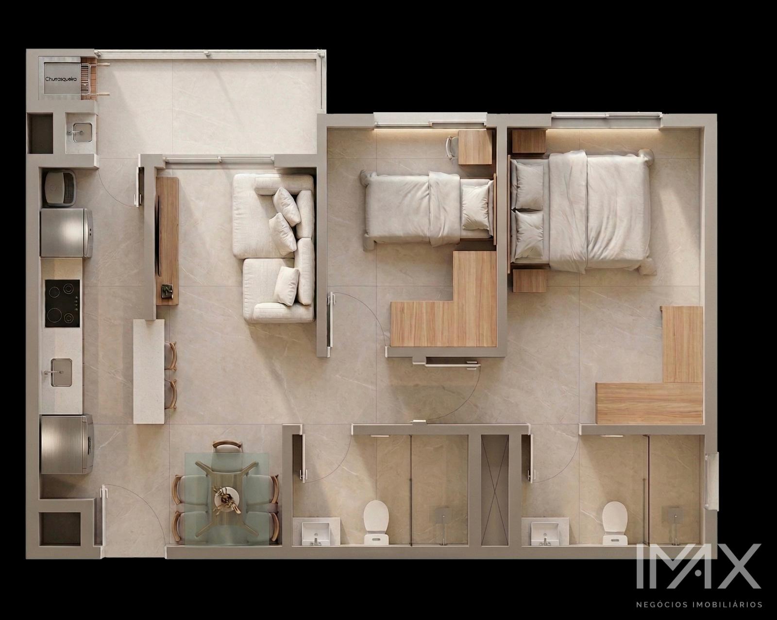 Lançamento: Apartamentos à venda no Edifício Cedro Residence, à partir de 63m2 por R$465.045,00.