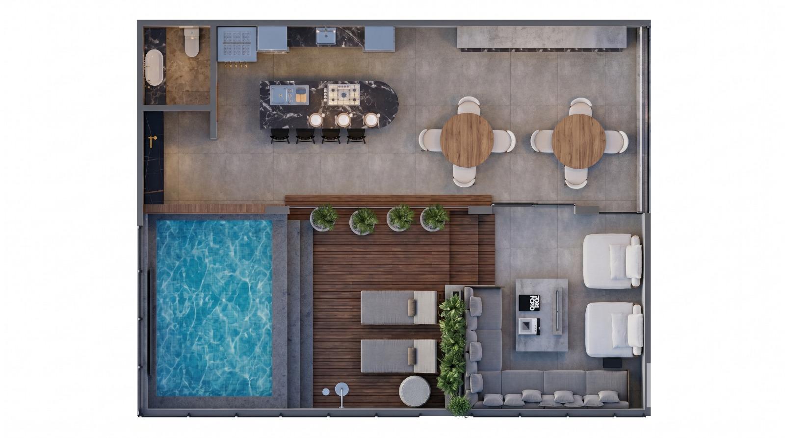 Apartamentos à venda no Edifício Don Valiente, 60m2 à partir de R$505.260,00.