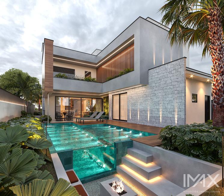 Sobrado à Venda no Condomínio Royal Boulevard, 419m2 por R$4.250.000,00.