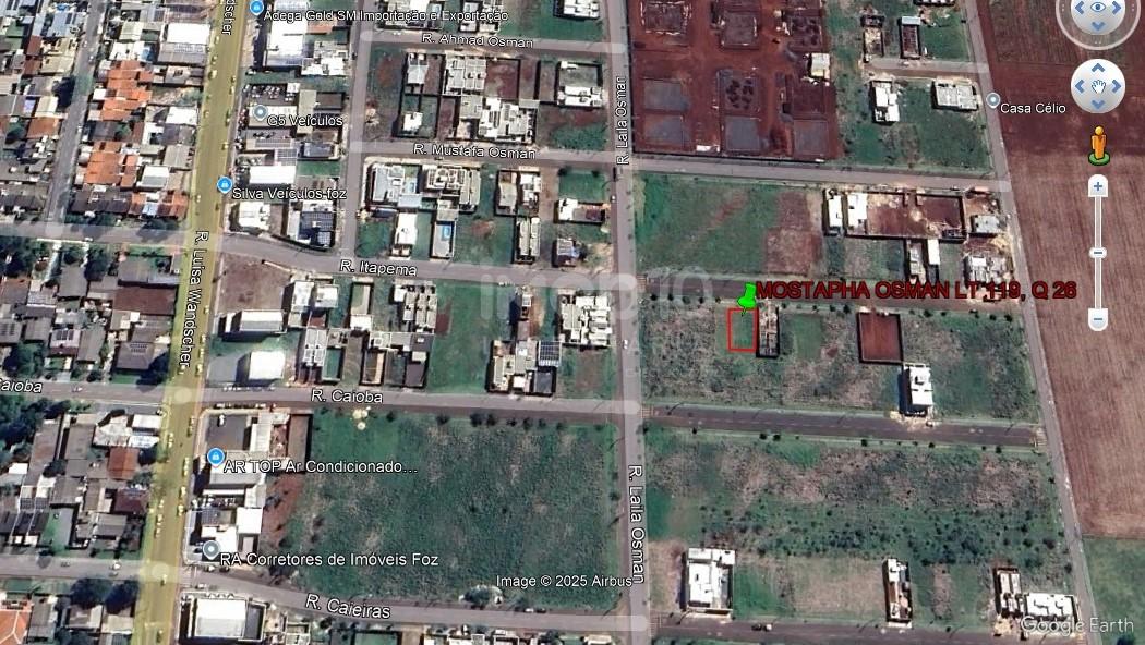 TERRENO À VENDA NO LOTEAMENTO MOSTAPHA OSMAN, FOZ DO IGUACU - PR