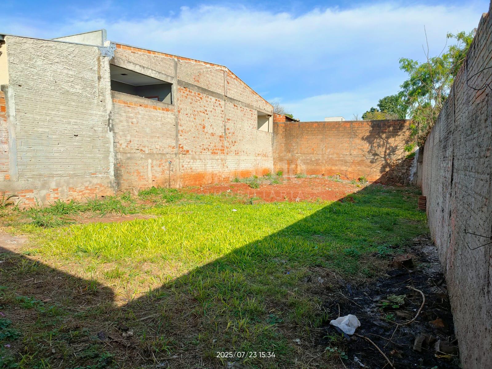 TERRENO A VENDA TOTALMENTE MURADO JARDIM PRINCESA DIANA, FOZ DO IGUACU - PR