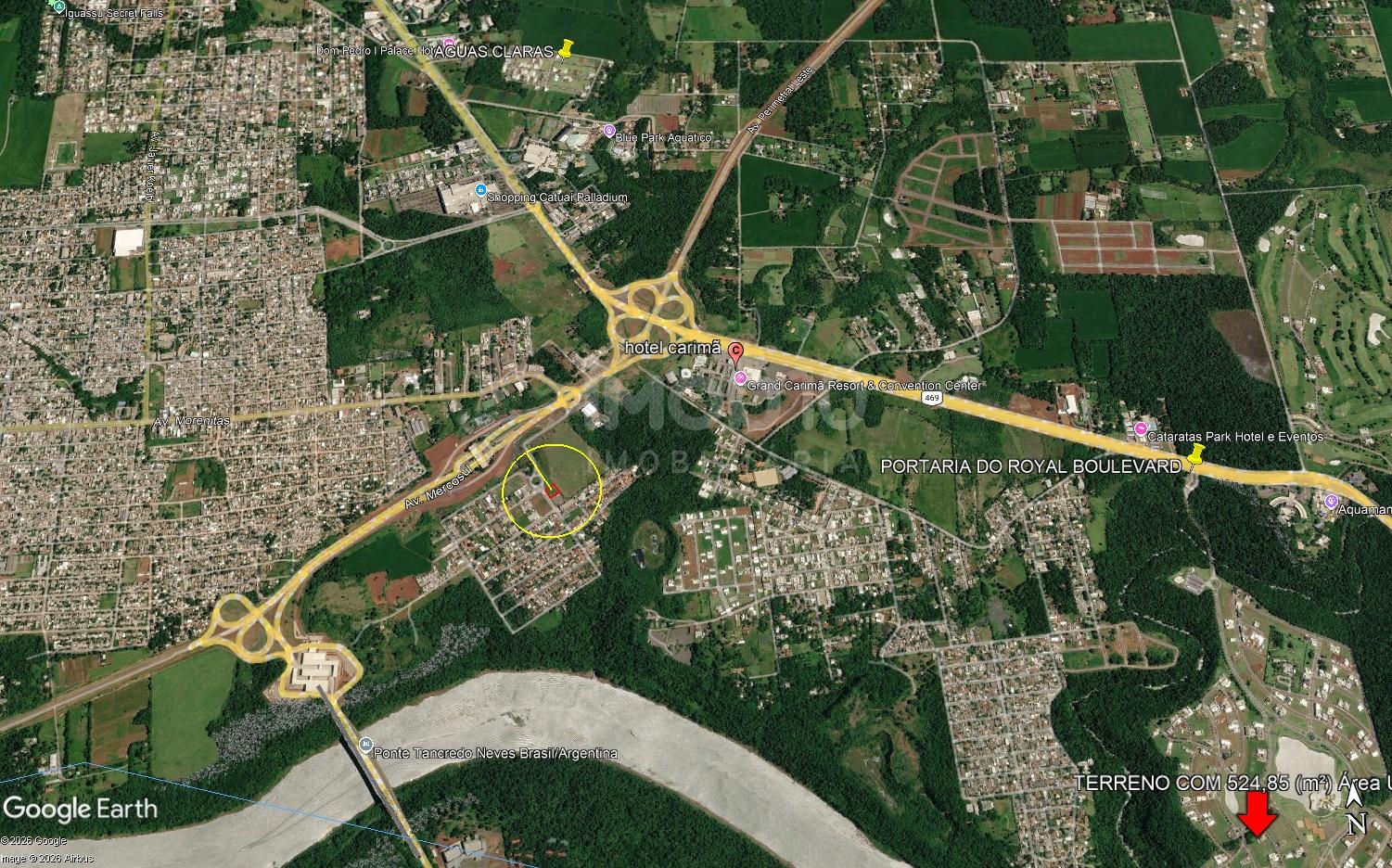 TERRENOS A VENDA  03 TERRENOS JUNTOS  NO JARDIM CATARATAS, FOZ DO IGUACU - PR